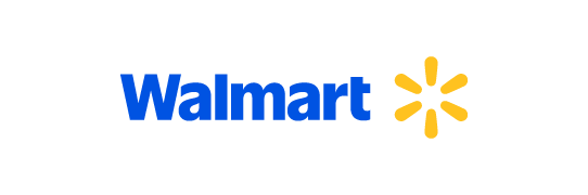 Walmart logo with blue text and a yellow spark symbol.