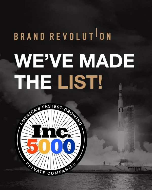 Brand Revolution named to the Inc. 5000