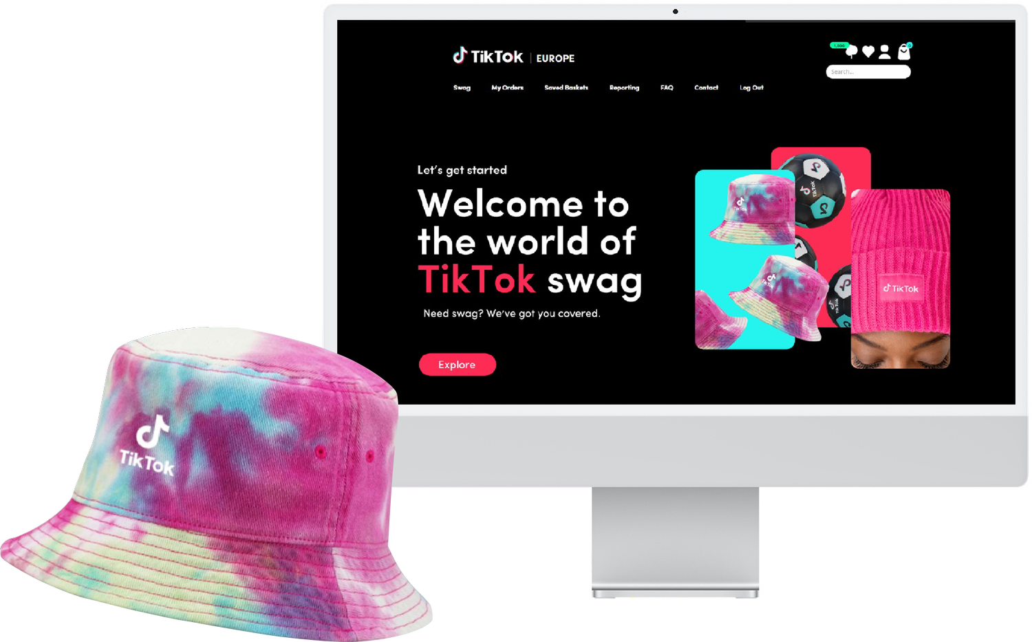 TikTok rewards bucket hat