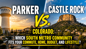 Parker vs. Castle Rock, Colorado: Which South Metro Community Fits Your Commute, Home, Budget, and Lifestyle?