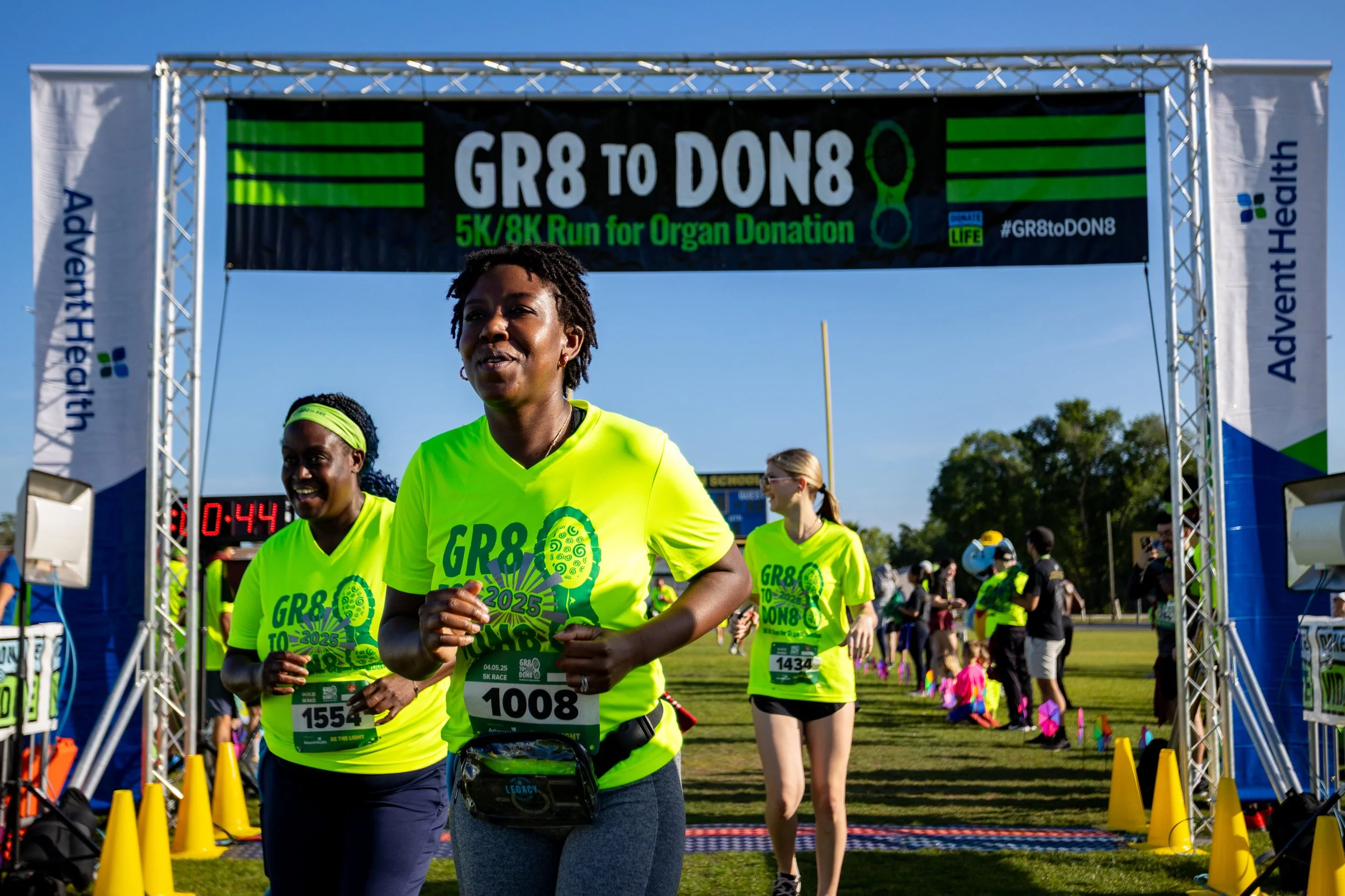 GR8 to DON8 5k/8k Run for Organ Donation