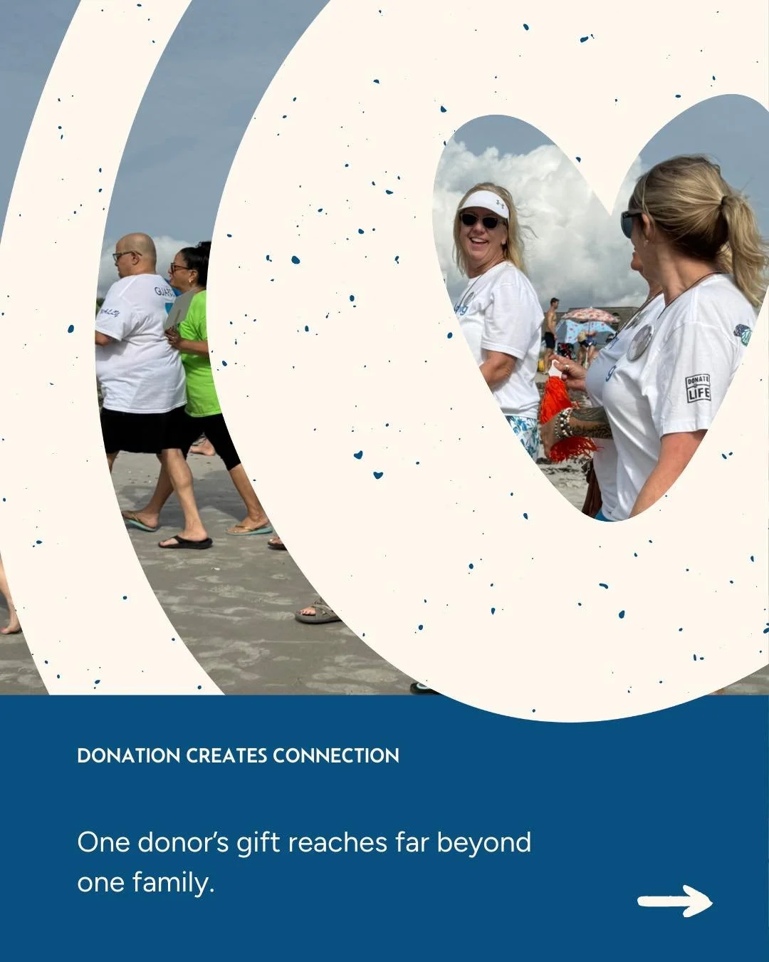 Donation connects us &mdash; through stories of healing, compassion, and gratitude. One decision can ripple across communities, uniting strangers in shared hope.

HRSA; What Can Be Donated

#OurLegacy #DoTheMath #OrganDonation #CommunityImpact #Centr