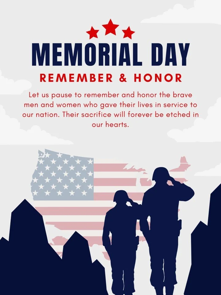We hope everyone has a great and safe Memorial Day! Thank you for your service! 🫡
#radford #dublin #pulaski #christiansburg #blacksburg #newrivervalley #memorialday #veterans #service #military #honor #thankful