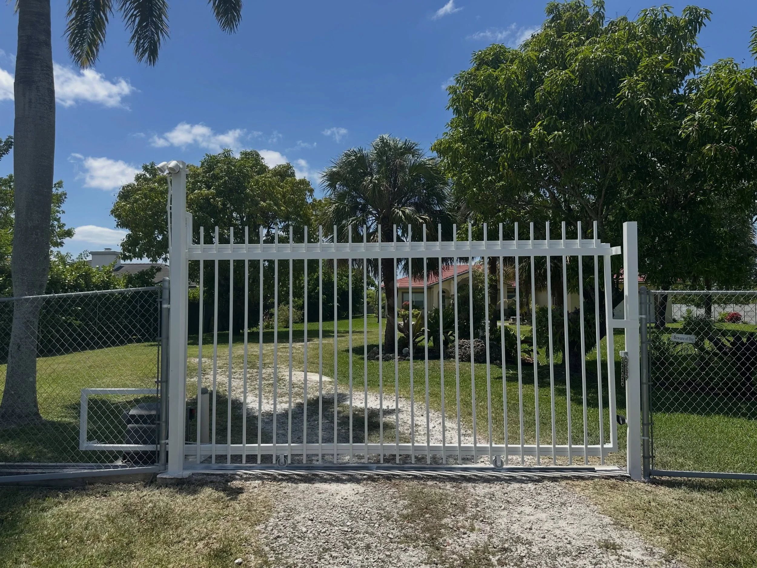This front entry gate was blasted to remove failing coatings, corrosion, and buildup, then refinished with a fresh coating system built to last in the South Florida weather.

Proper surface preparation makes all the difference when it comes to long t