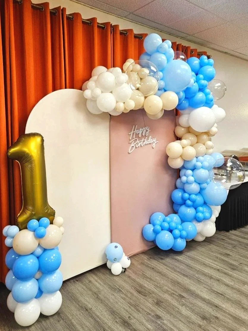 First Birthday Balloon Décor | Baby Boy Celebration