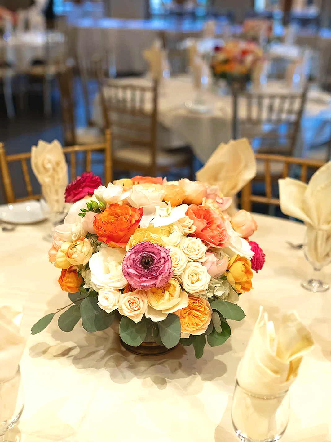Floral Table Décor for Weddings & Private Events