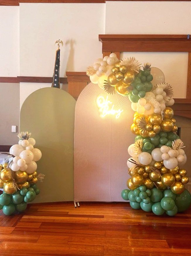 Oh Baby Shower Décor | Luxury Balloon Garland Bay Area