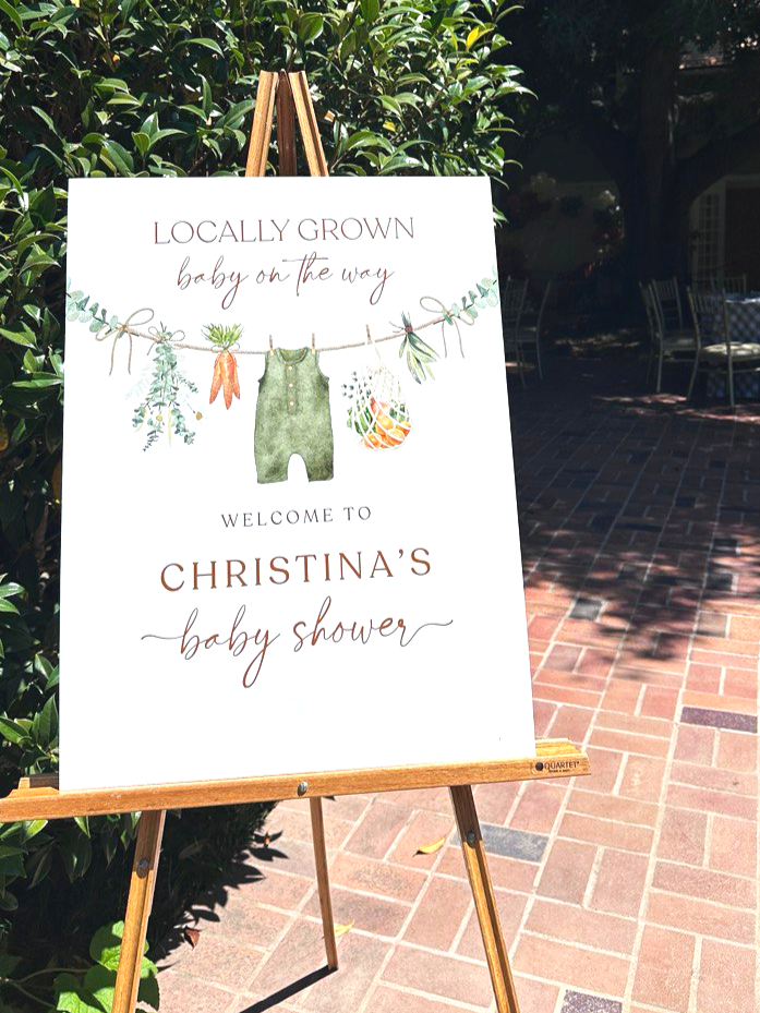 Outdoor Baby Shower Décor | Elegant Balloon & Floral Styling in Palo Alto