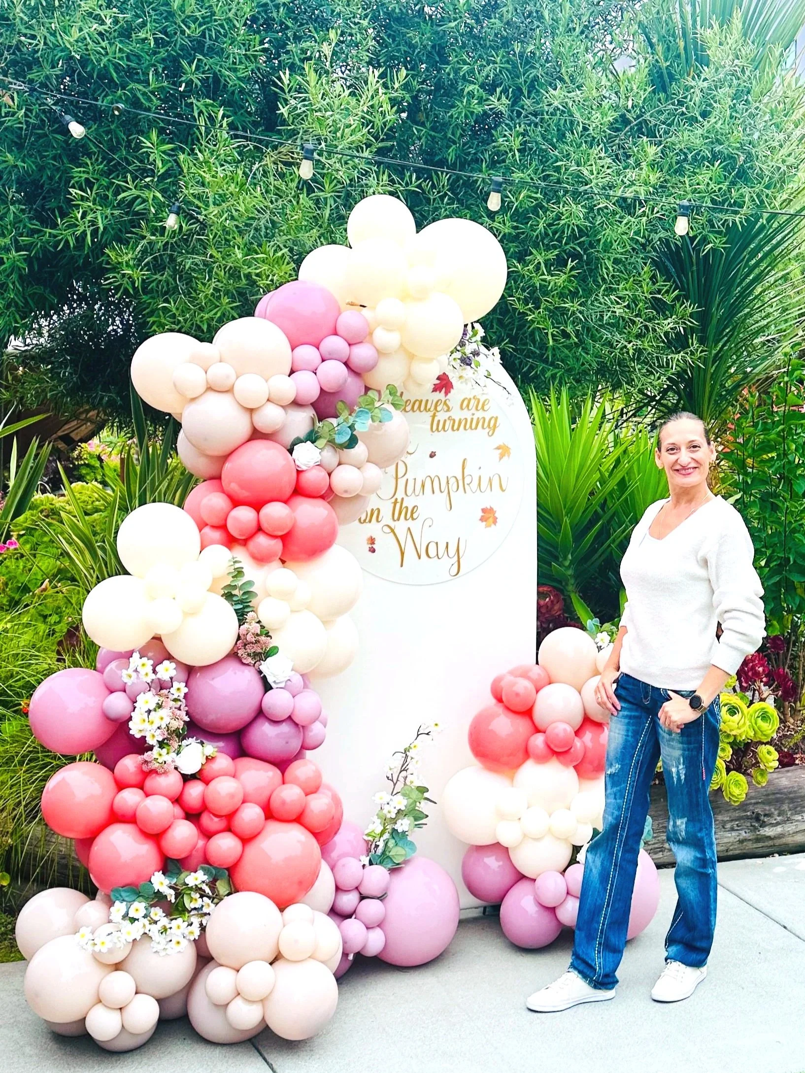 Fall Baby Shower Décor | “A Little Pumpkin Is on the Way” Balloon Styling