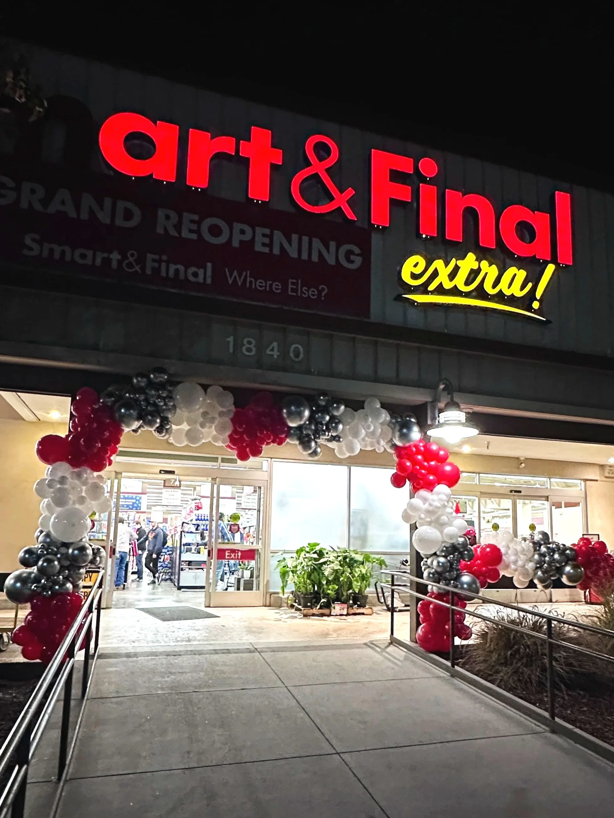 Smart & Final Grand Opening | Balloon Arch Bay Area