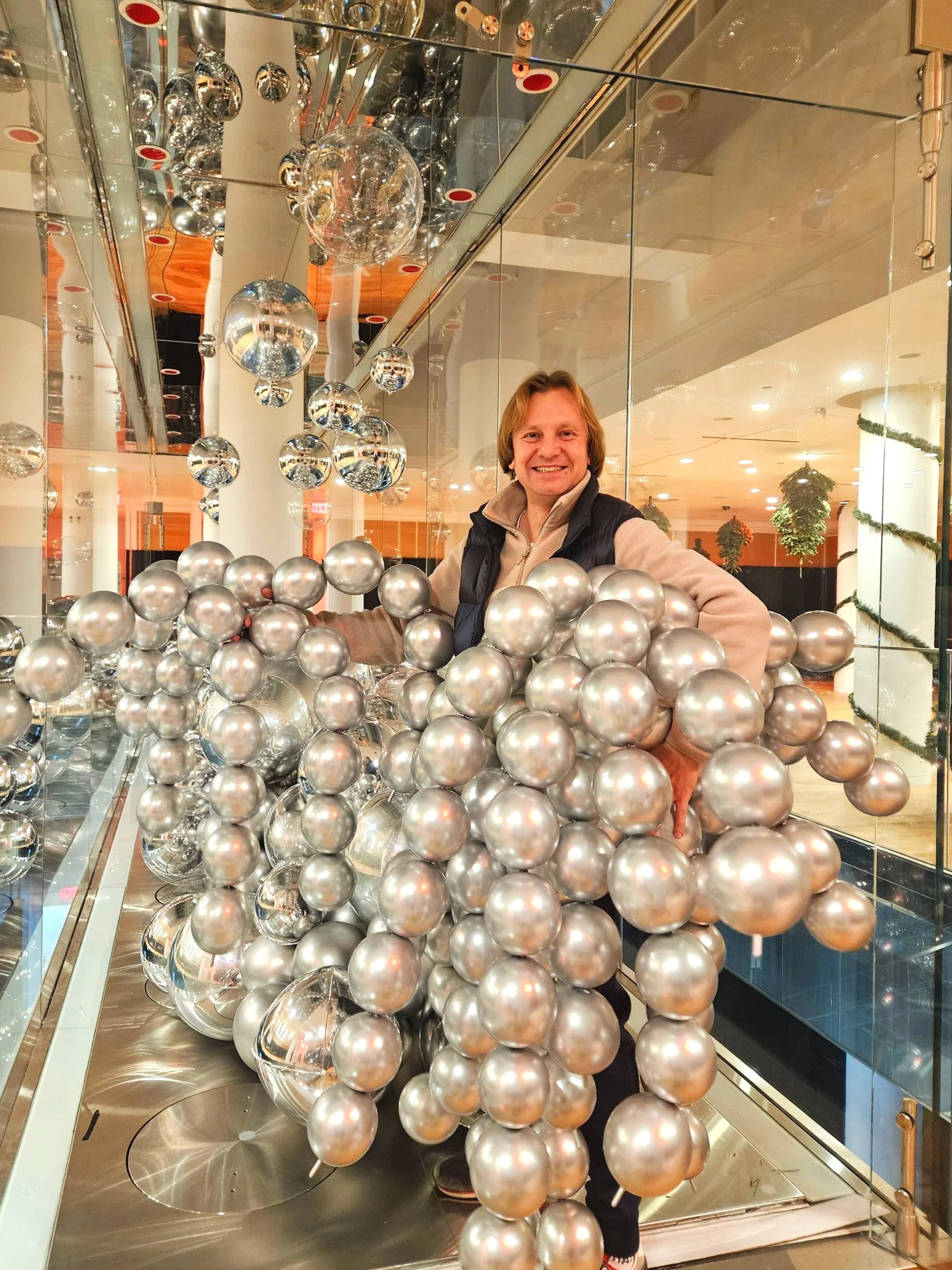 Silver Balloon Installation | Cultural Center Opening San Francisco