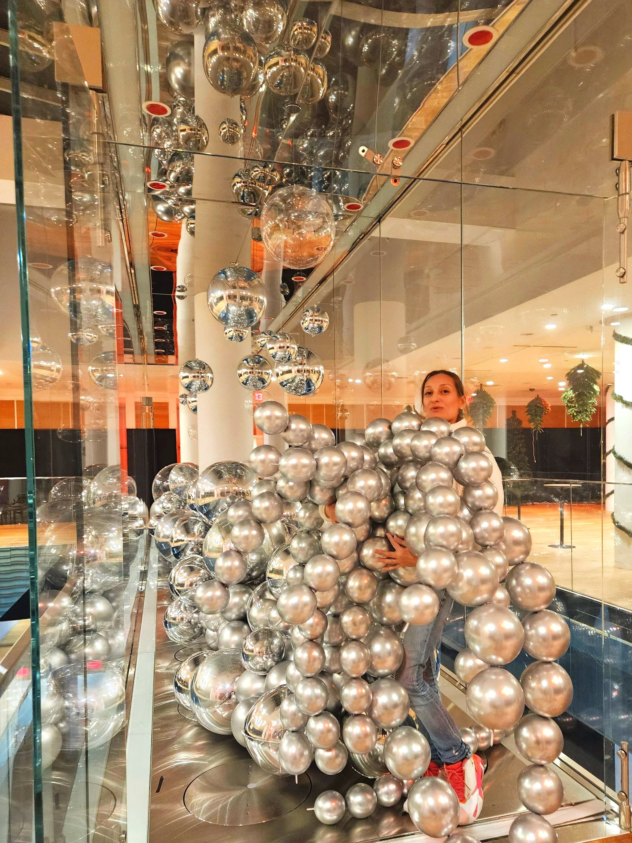 Silver Balloon Installation | Cultural Center Opening San Francisco