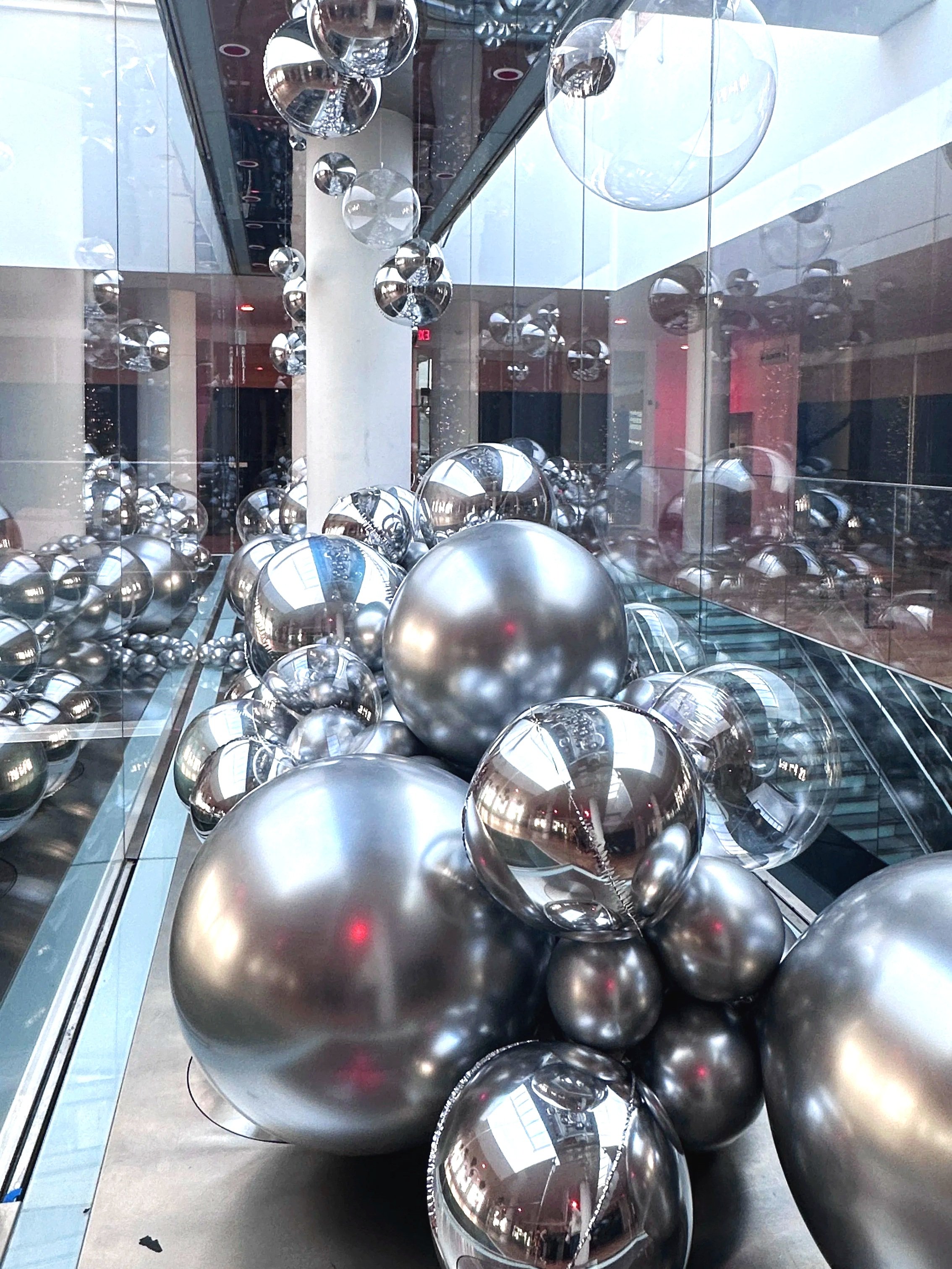 Silver Balloon Installation | Cultural Center Opening San Francisco