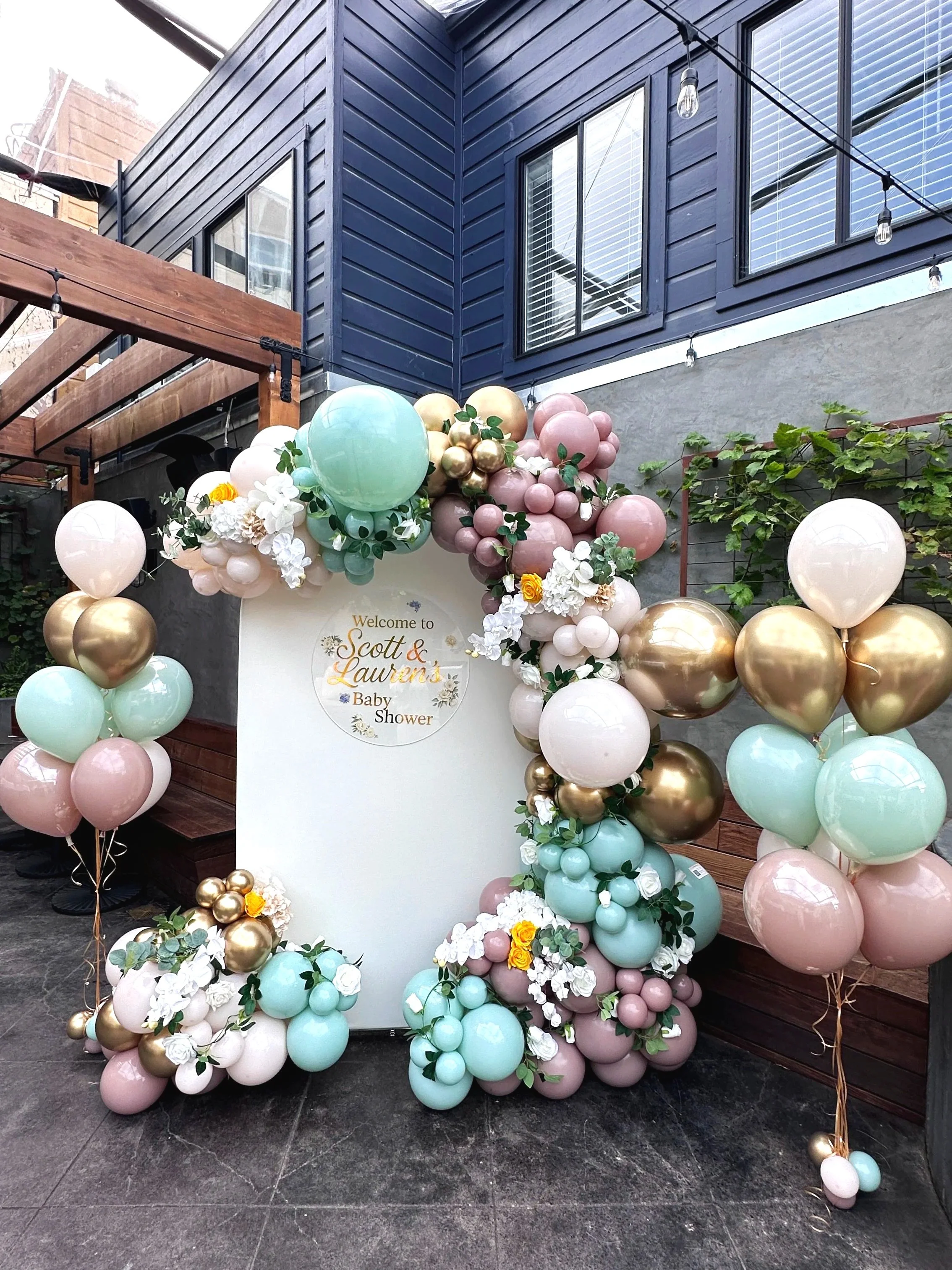 Baby Shower Balloon Décor | Mission District San Francisco