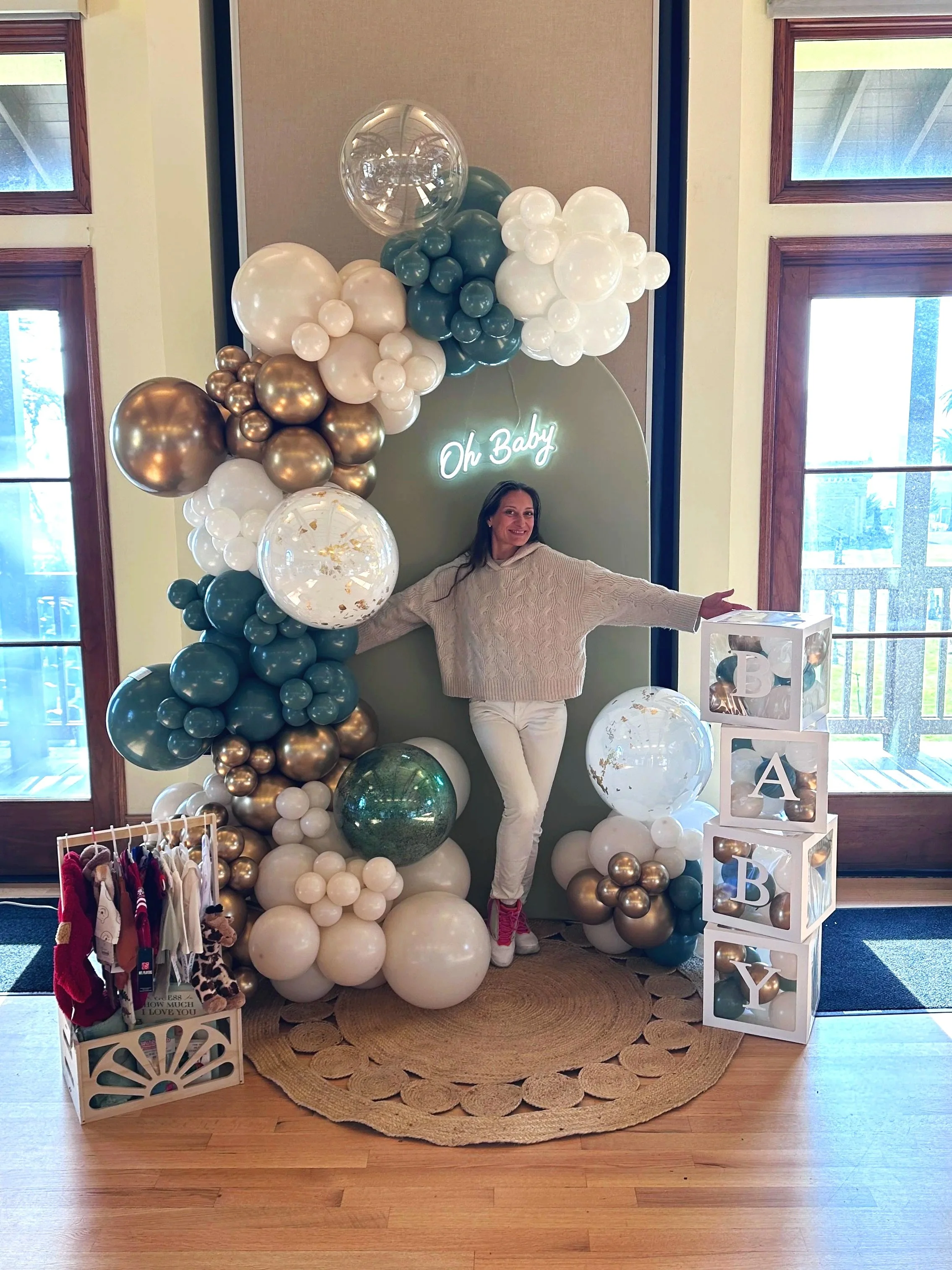 Baby Shower Balloon Décor | San Mateo Event Styling