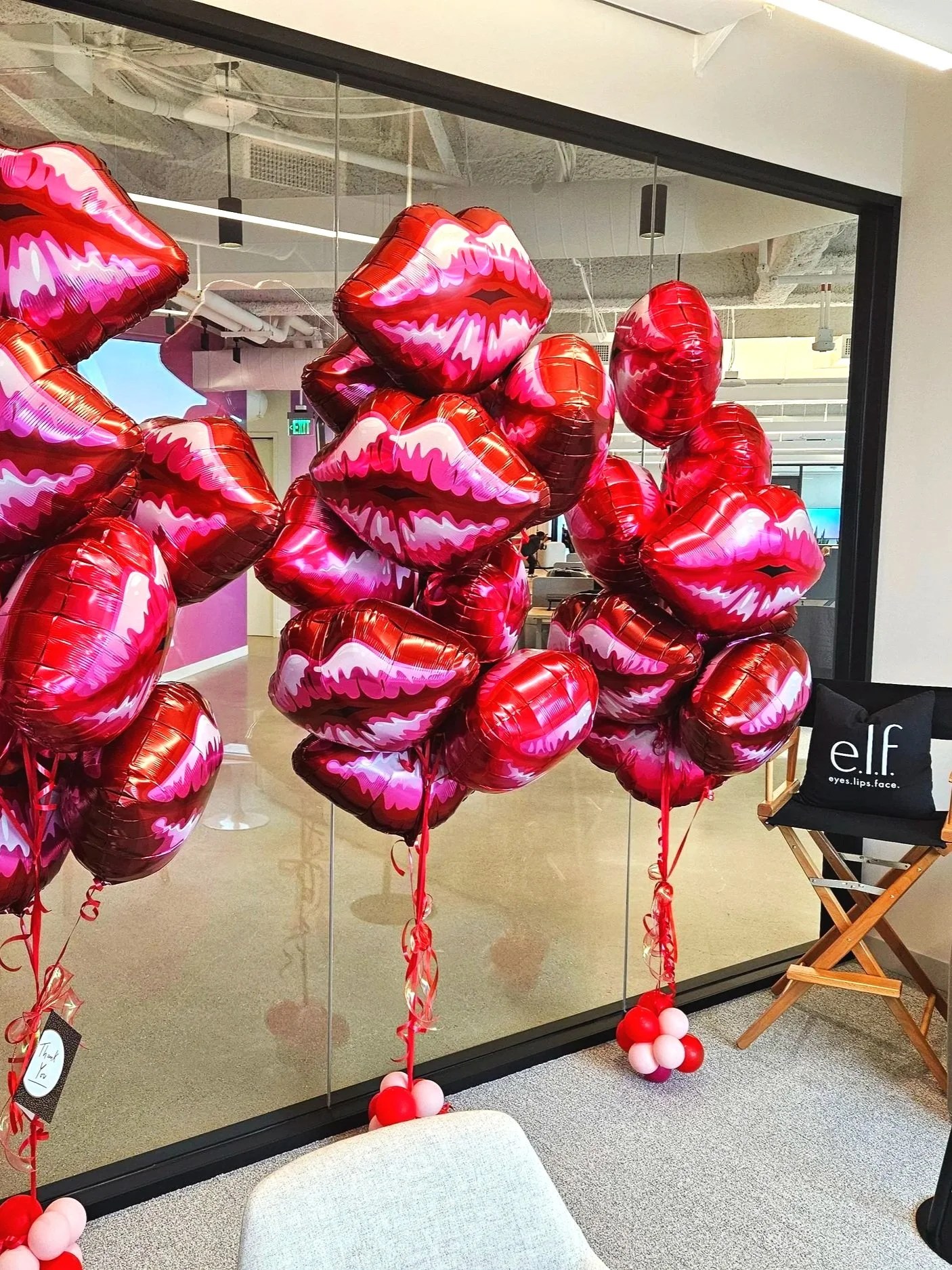 Corporate Valentine’s Day Balloon Décor | Bay Area