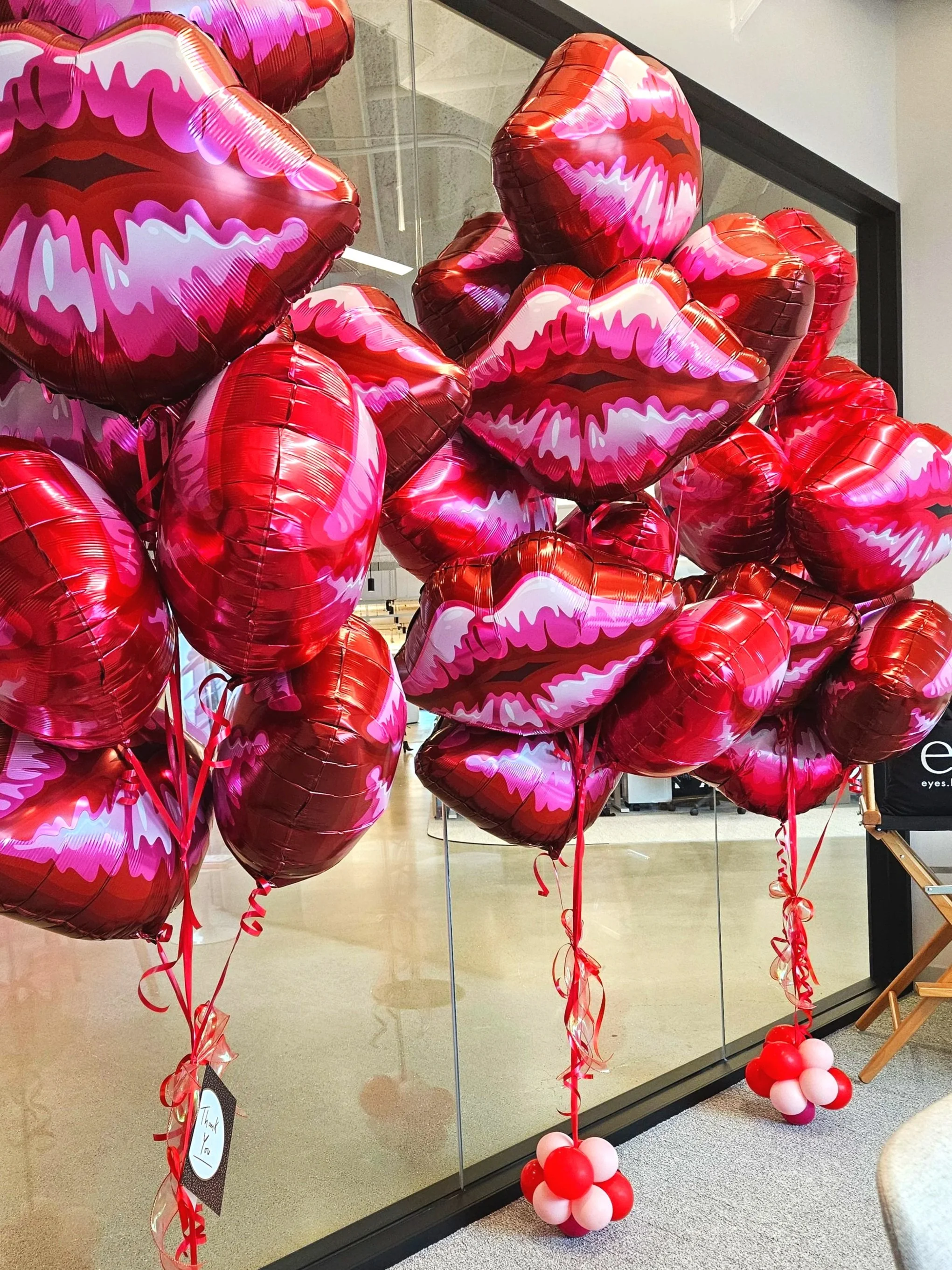 Corporate Valentine’s Day Balloon Décor | Bay Area