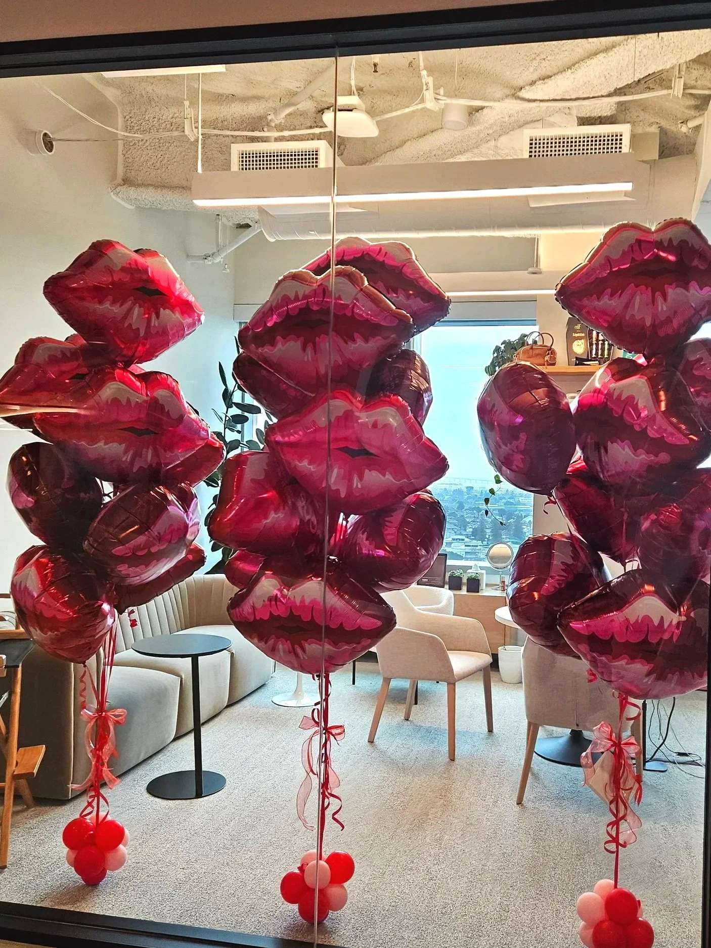 Corporate Valentine’s Day Balloon Décor | Bay Area