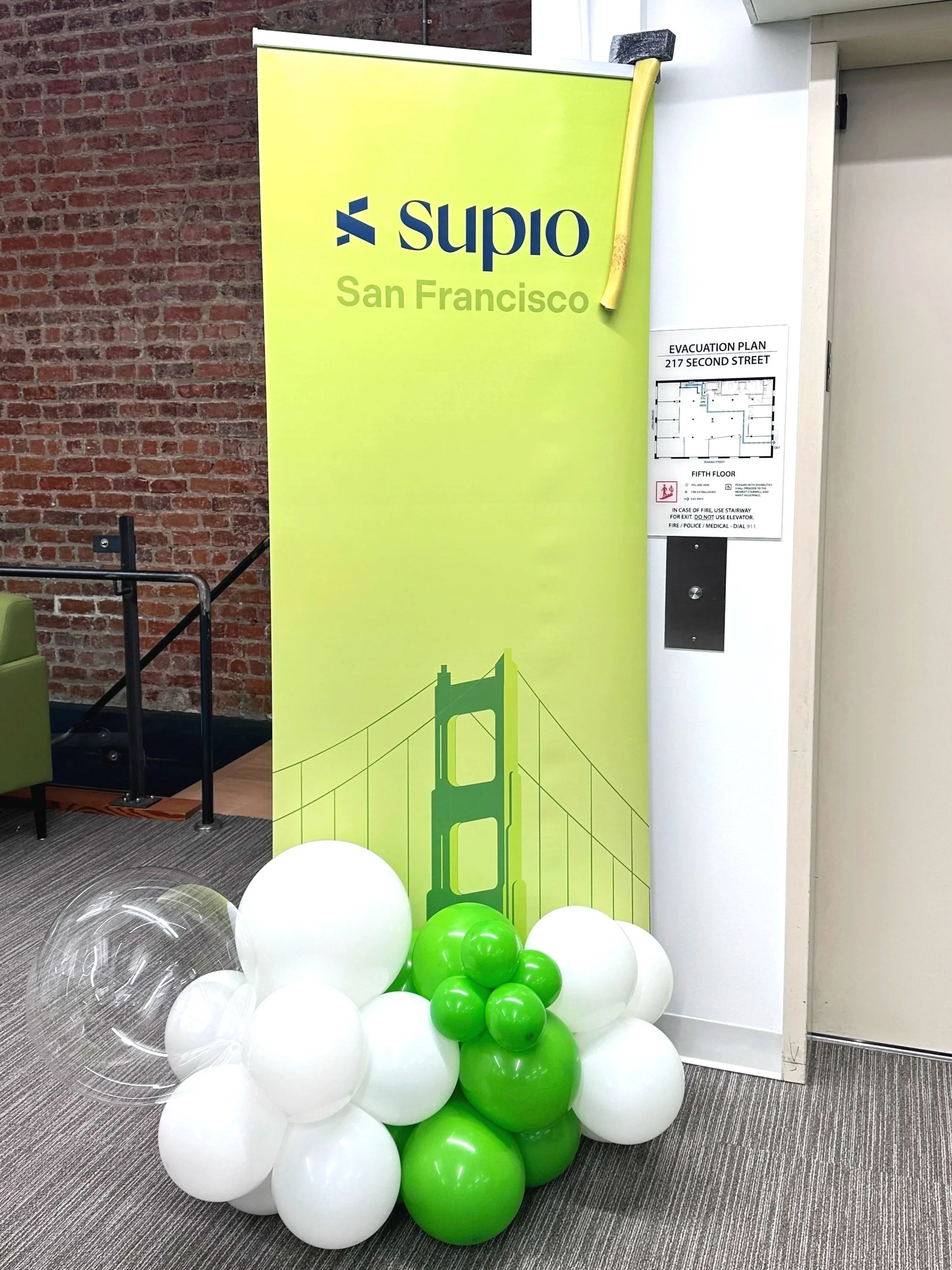 Corporate Office Grand Opening Balloon Arch | San Francisco