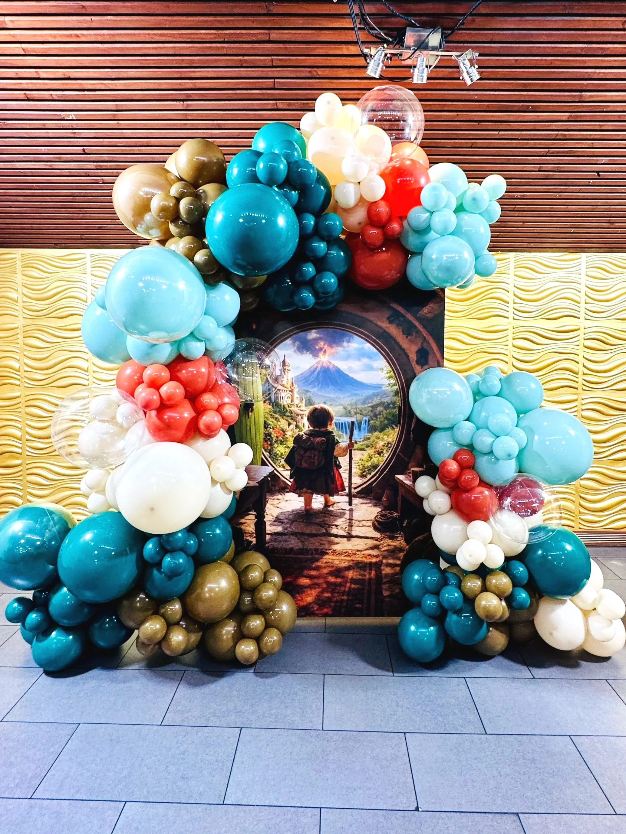 Toddler Birthday Balloon Backdrop | San Francisco