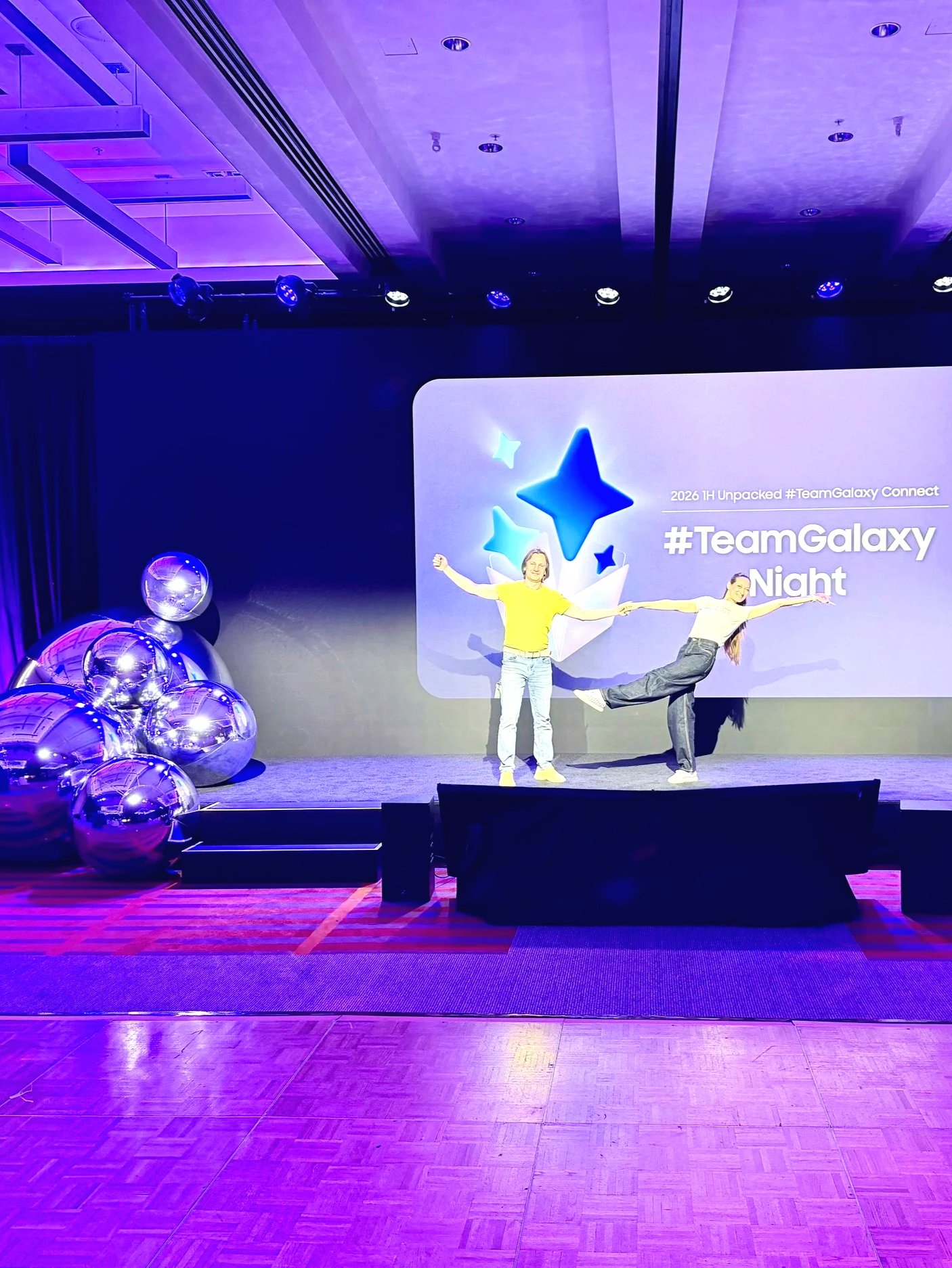 Samsung Product Launch Event Decor in San Francisco | Brand Activation Design