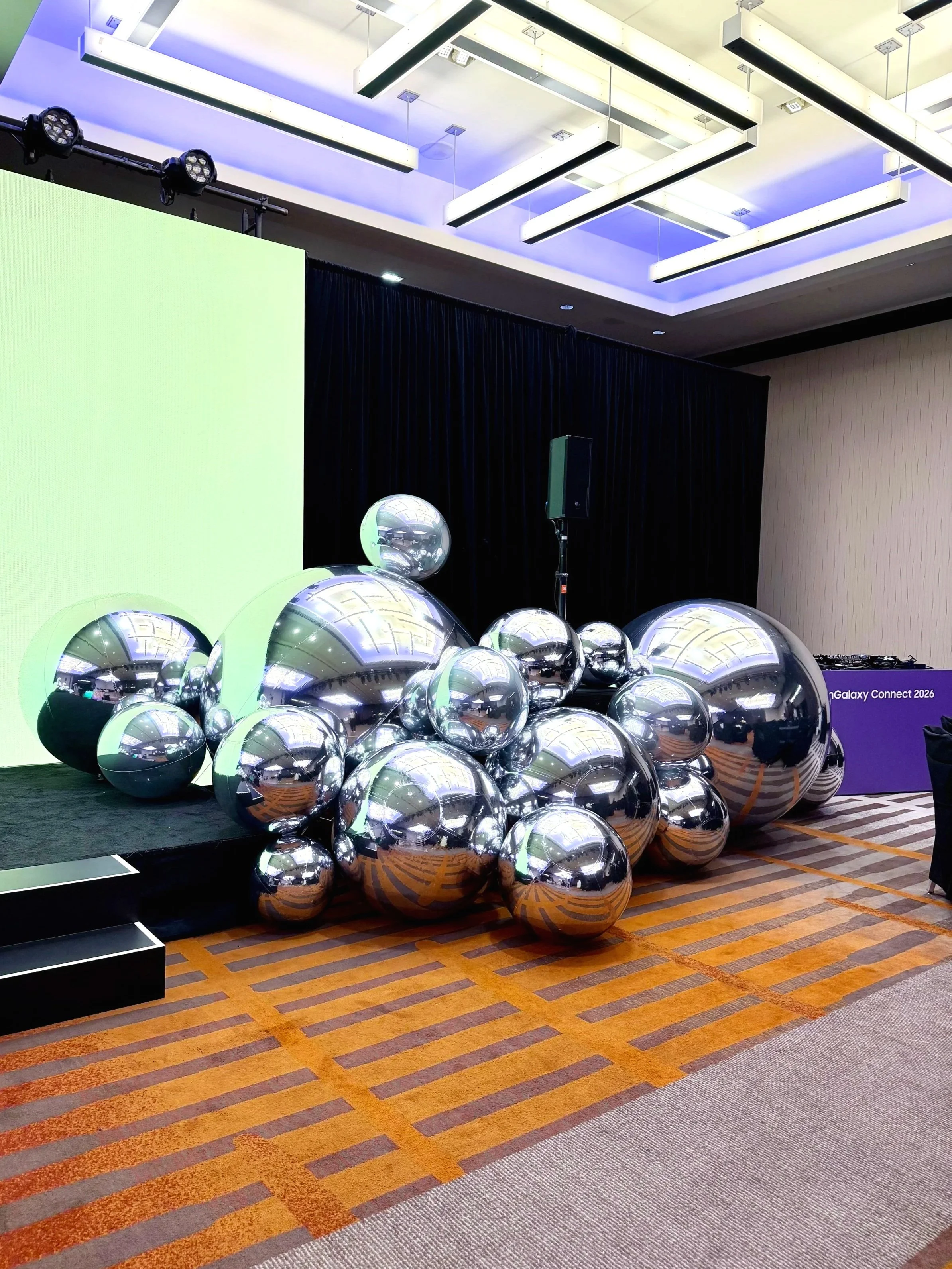 Samsung Product Launch Event Decor in San Francisco | Brand Activation Design