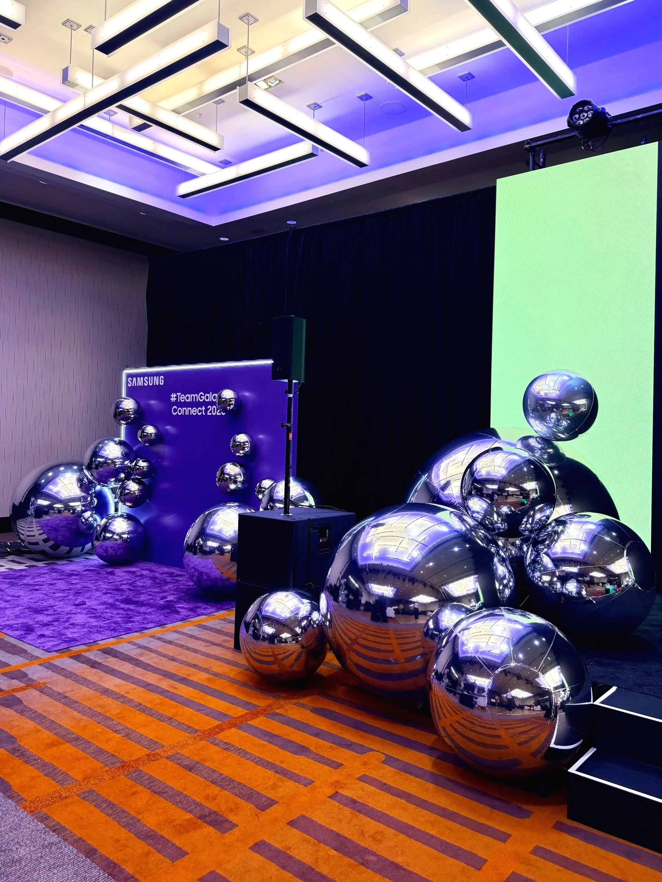 Samsung Product Launch Event Decor in San Francisco | Brand Activation Design