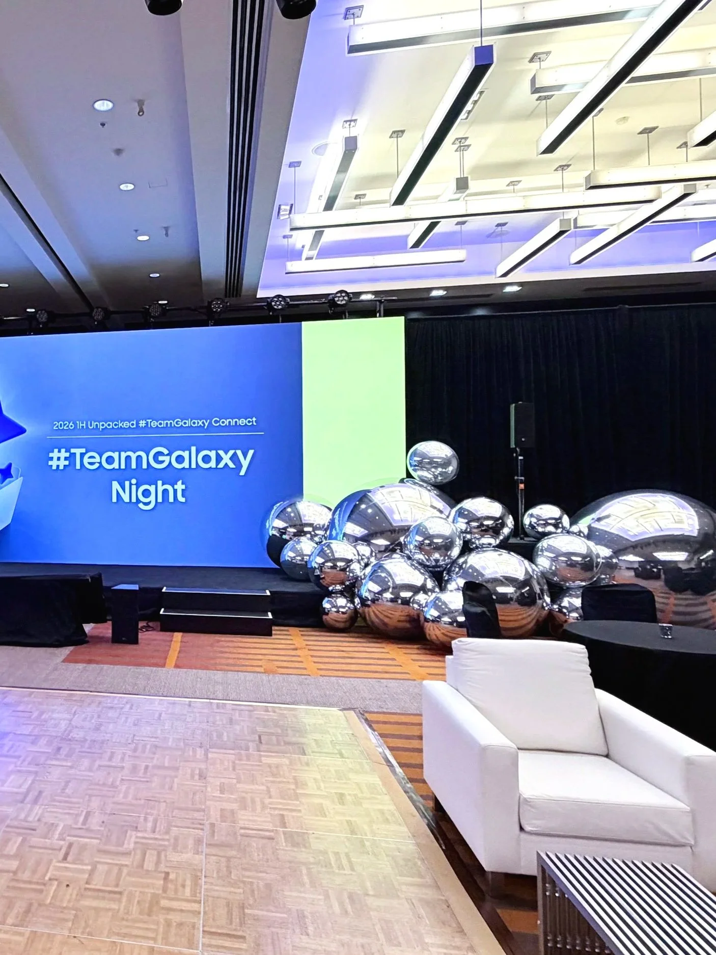 Samsung Product Launch Event Decor in San Francisco | Brand Activation Design