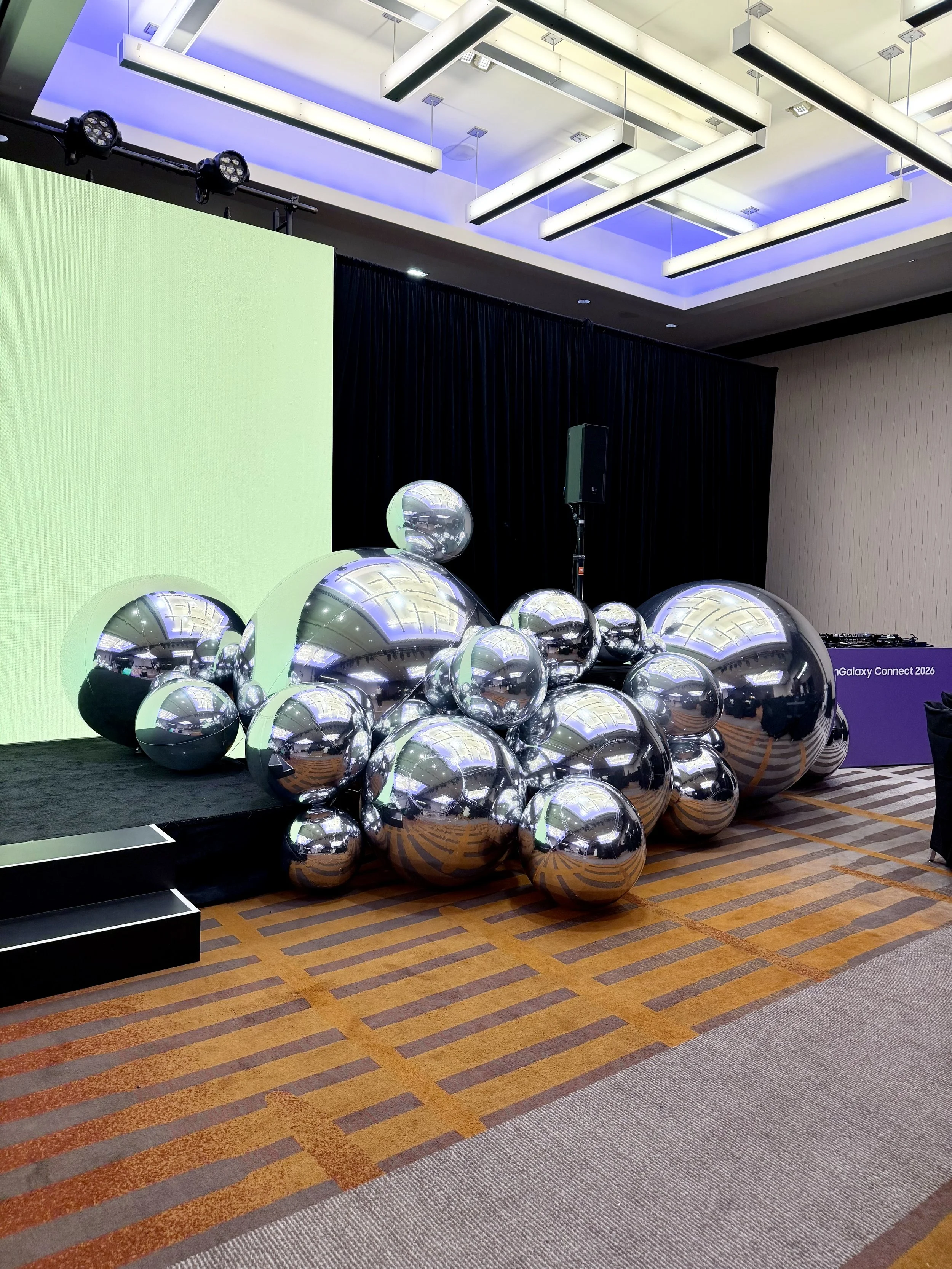 Branded Balloon Installations for Corporate Events