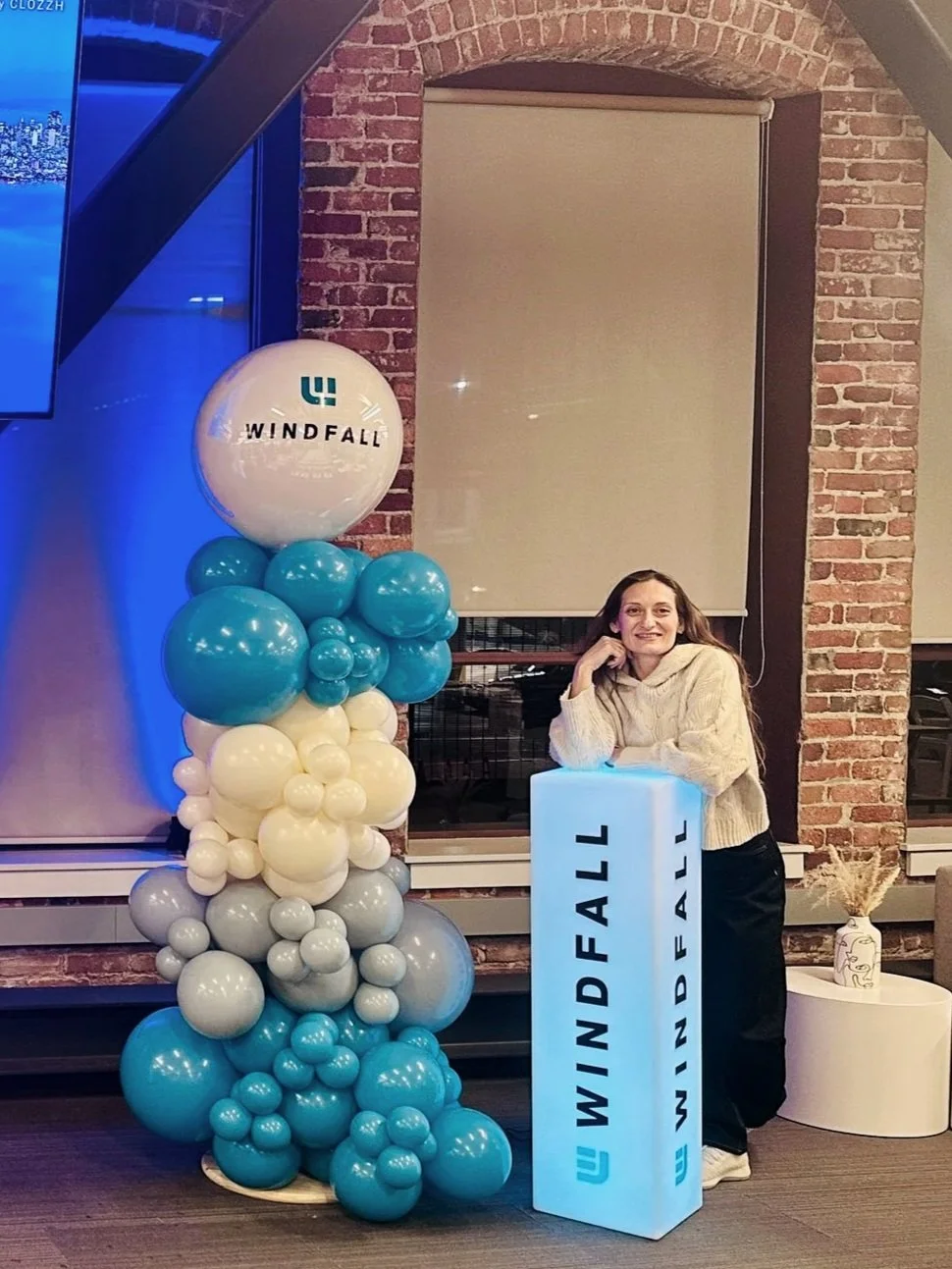 Luxury Corporate Event Entrance Decor | Balloon Arches & Columns San Francisco