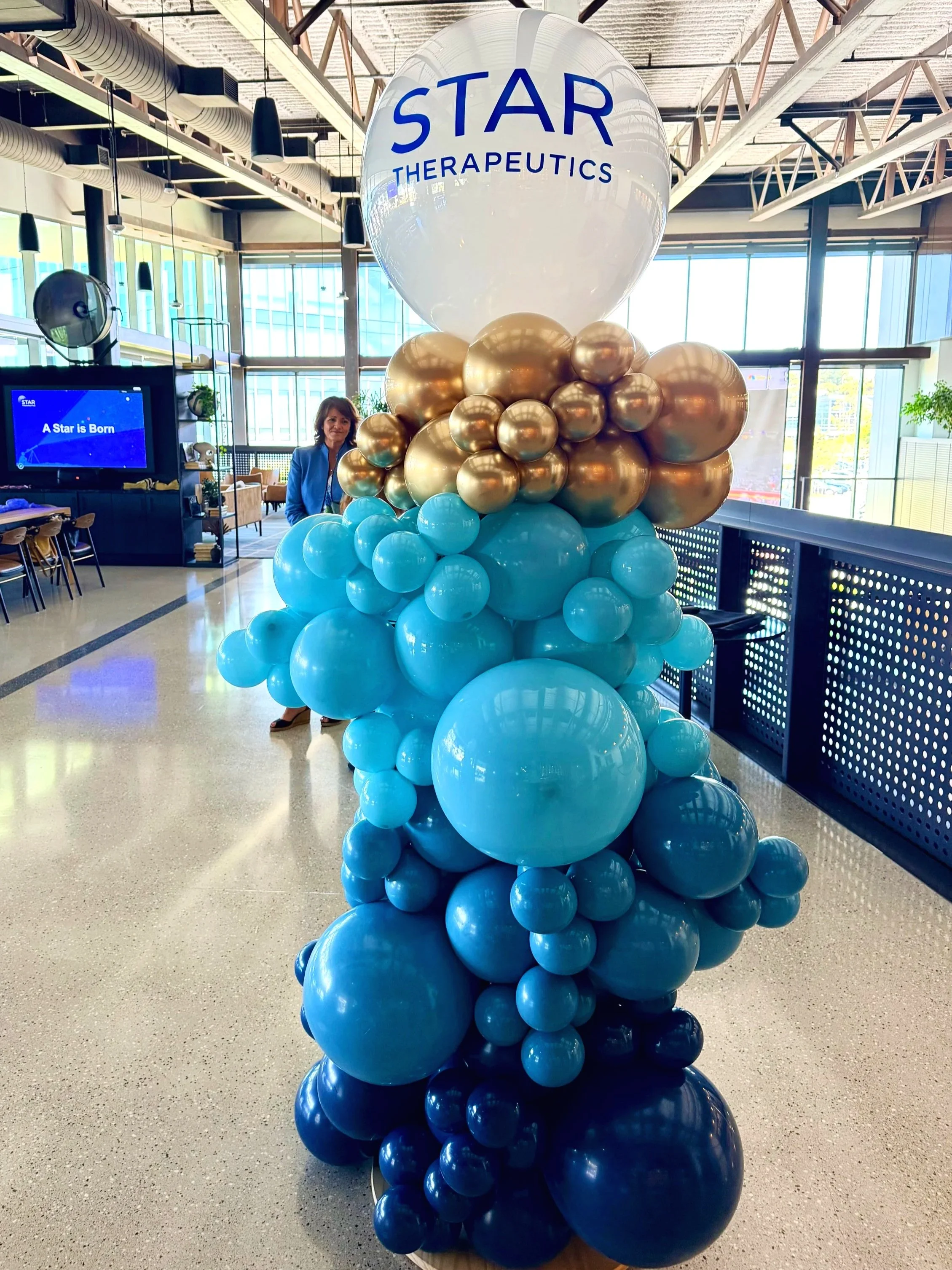 Biotech Corporate Event Decor in San Francisco | Conference Balloon Installation