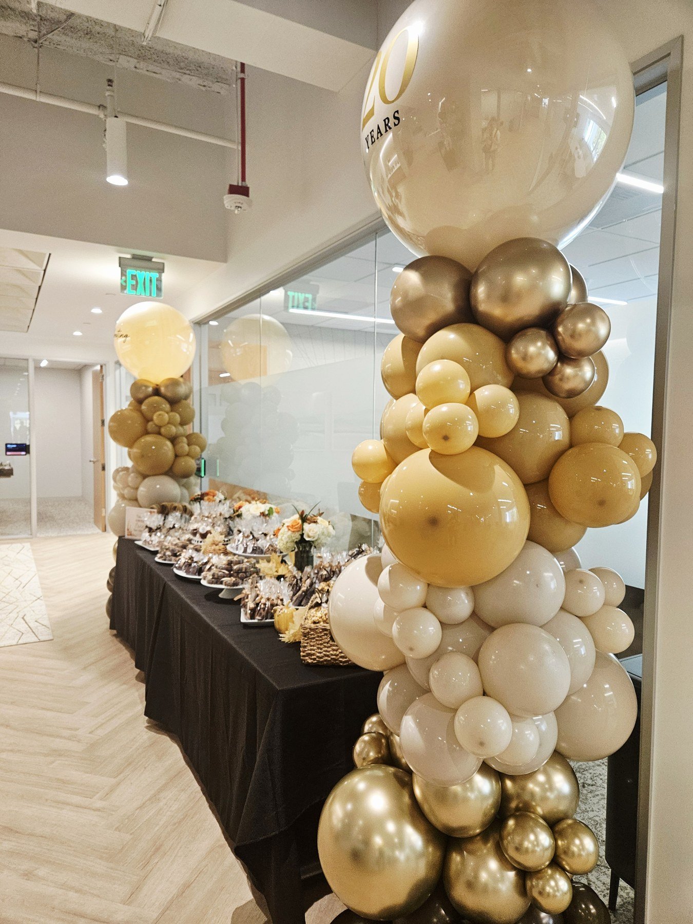 Summit Financial Group 20 Year Anniversary Reception Columns