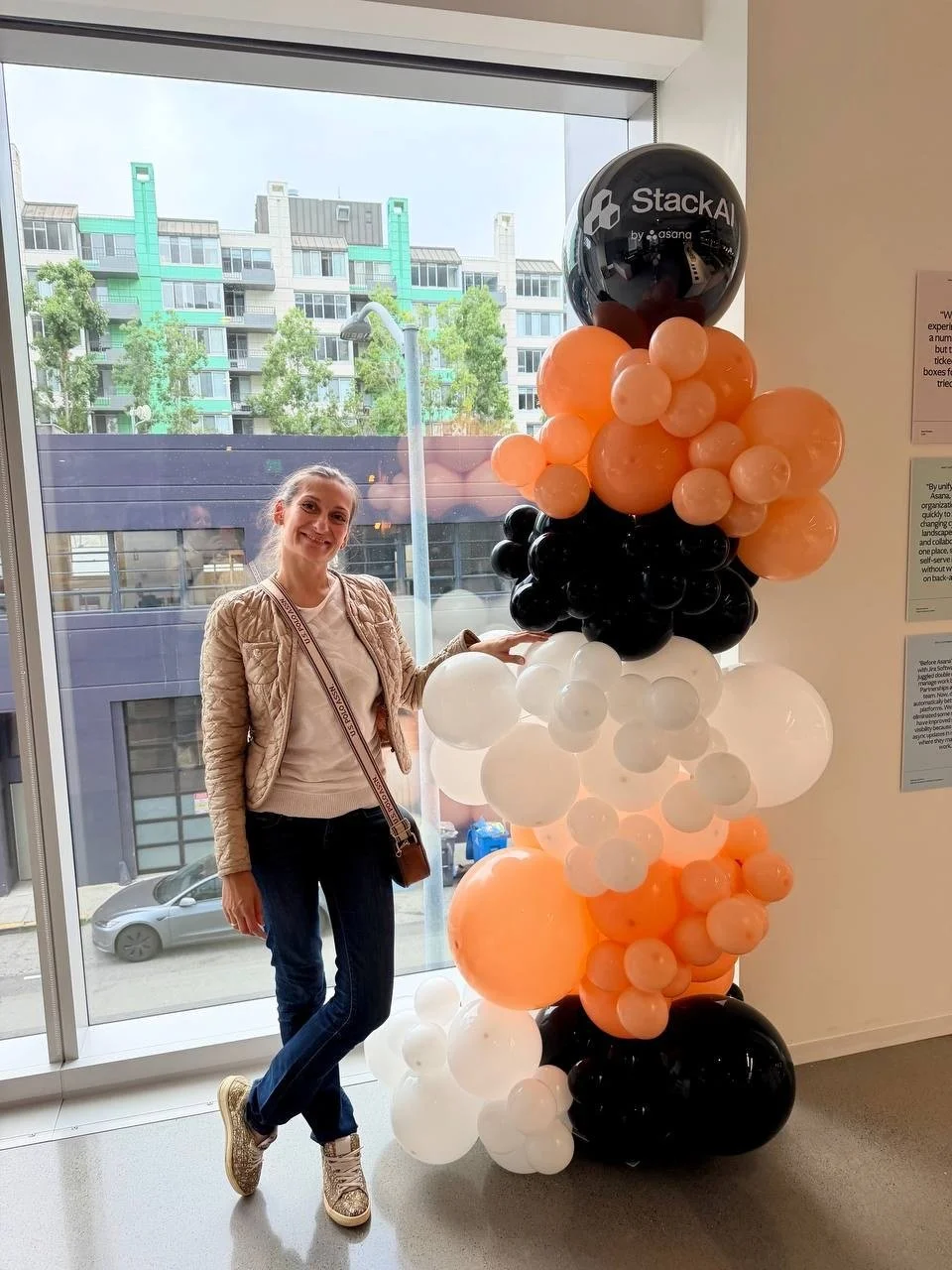 StackAI By Asana Corporate Event Balloon Column