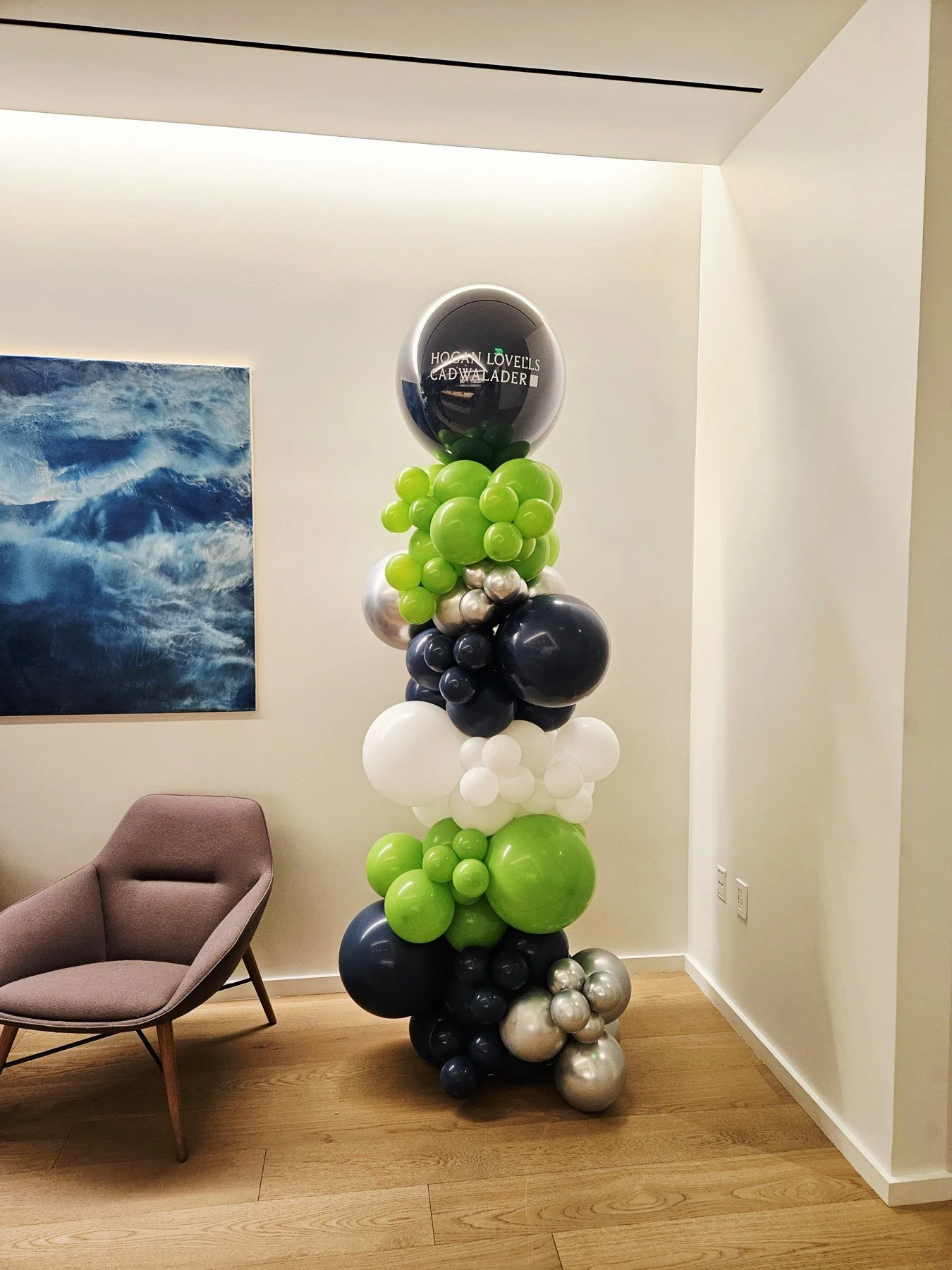 Hogan Lovells Cadwalader Office Balloon Column | San Francisco