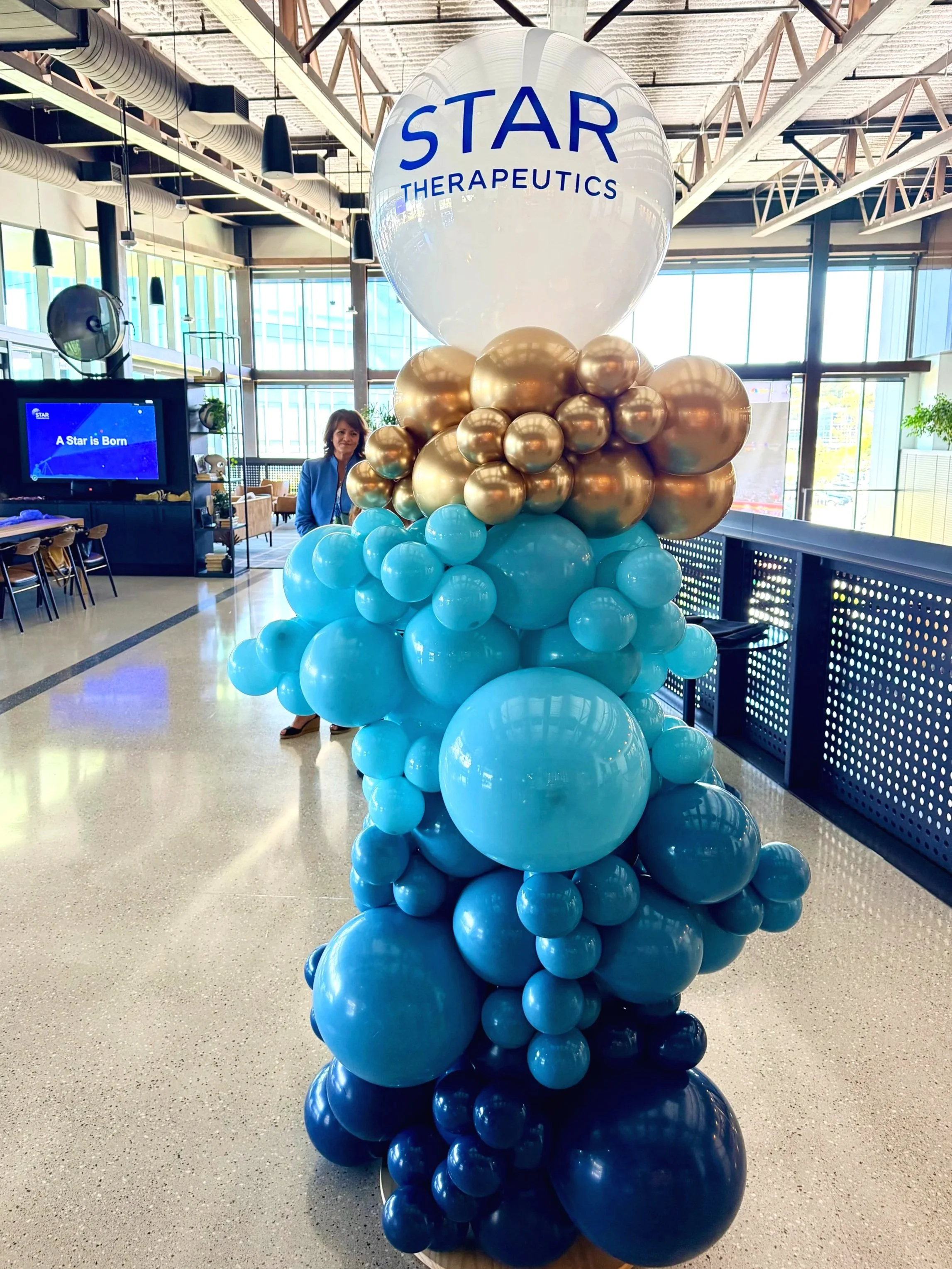 Biotech Corporate Event Decor in San Francisco | Conference Balloon Installation
