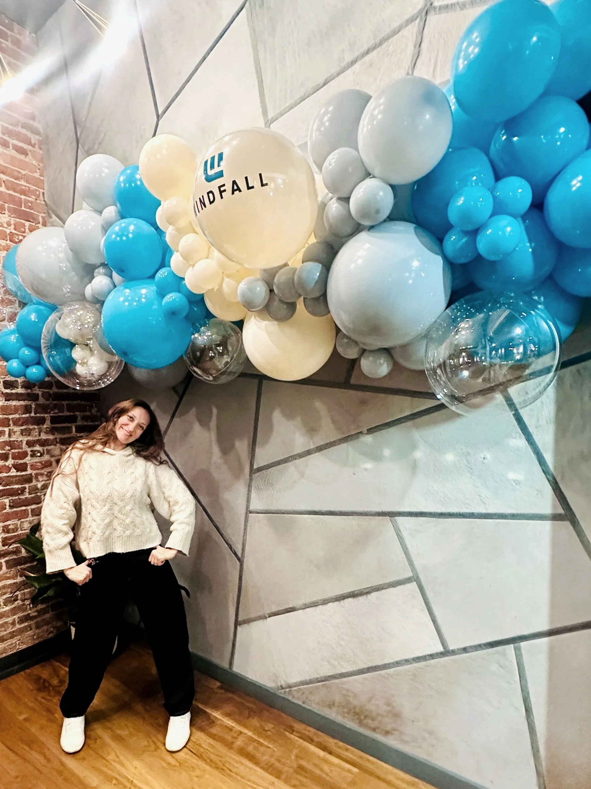 Luxury Corporate Event Entrance Decor | Balloon Arches & Columns San Francisco