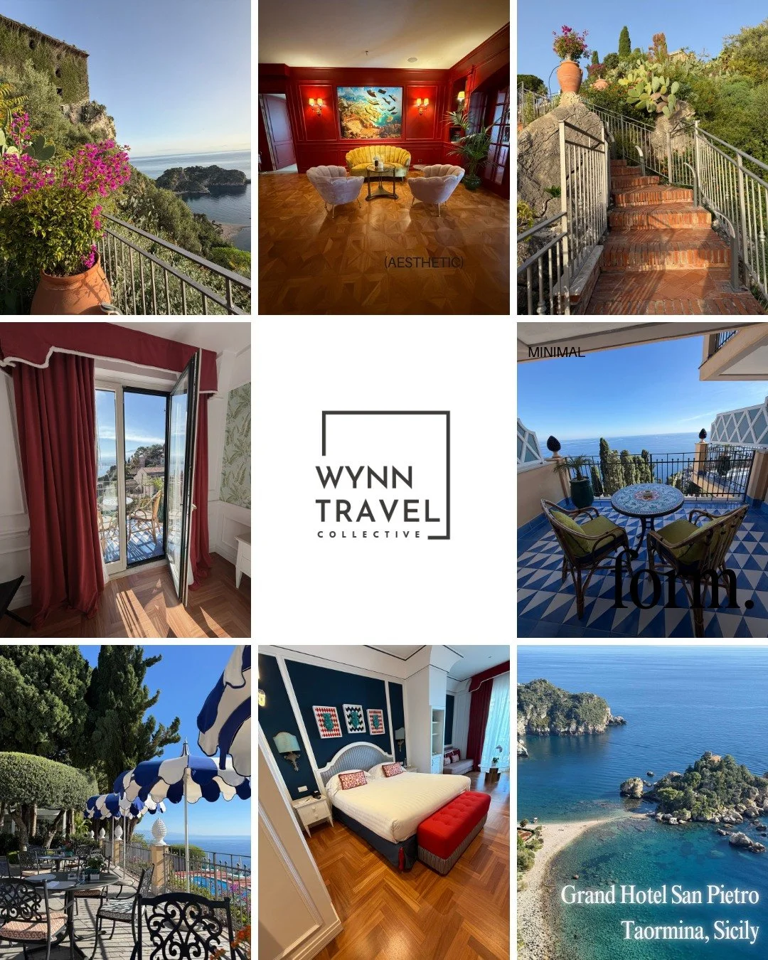 Our host hotel for two nights of our FAM with @sicilianjourneys was absolute Sicilian perfection!  Grand Hotel San Pietro, Taormina is a perfectly situated 5 star luxury hotel, perched above the sparkling Ionian Sea, the Grand Hotel San Pietro feels 