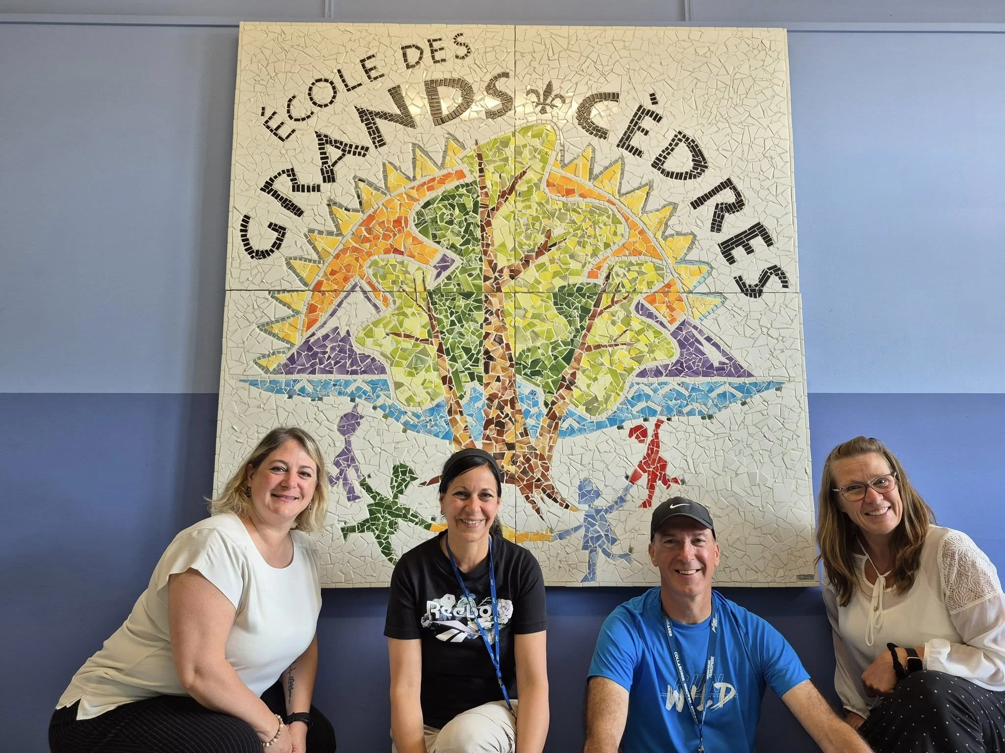Visite de l’école des Grands-cèdres