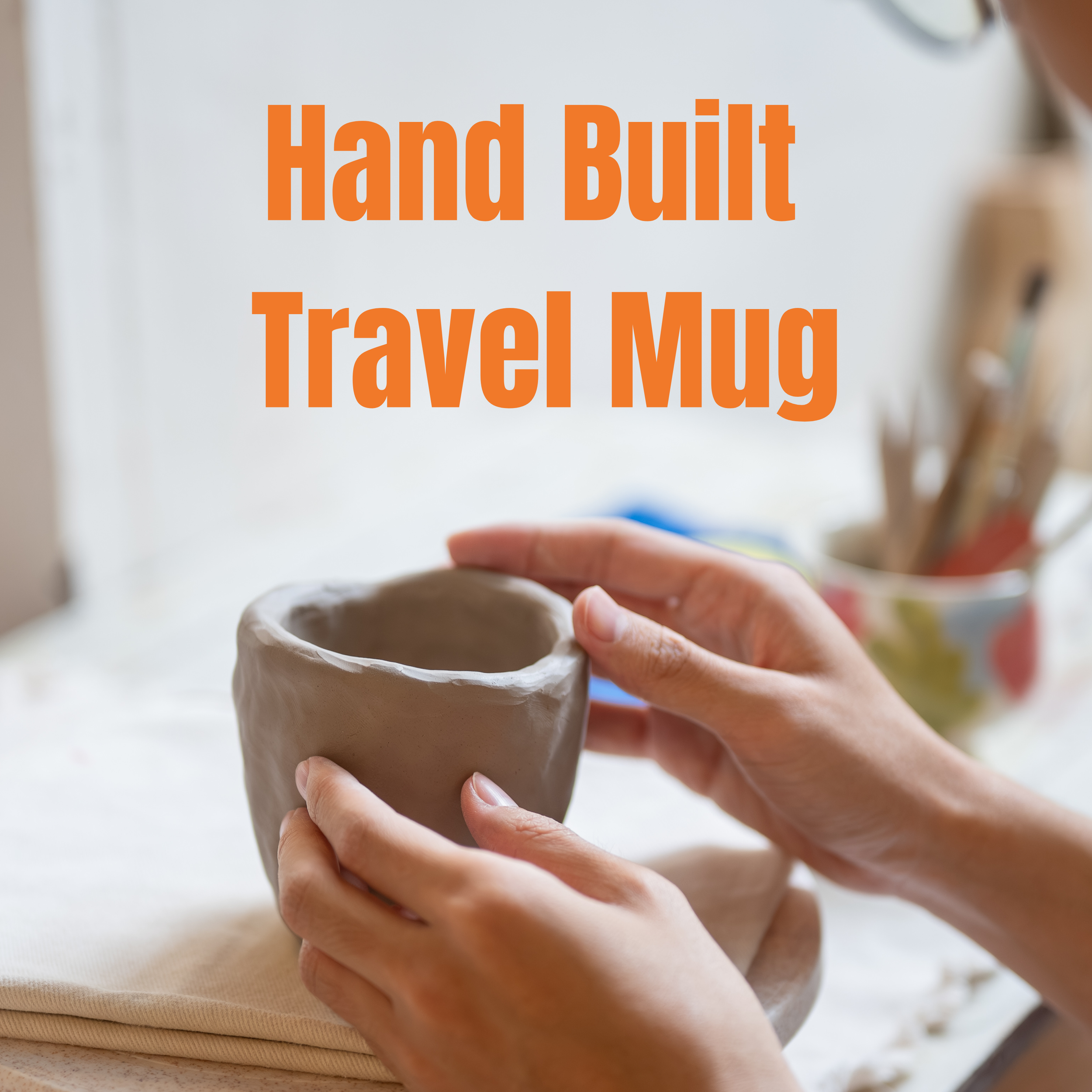 Pottery Hand-Built Travel Mug | Sat, Nov 14th, 9-11 AM