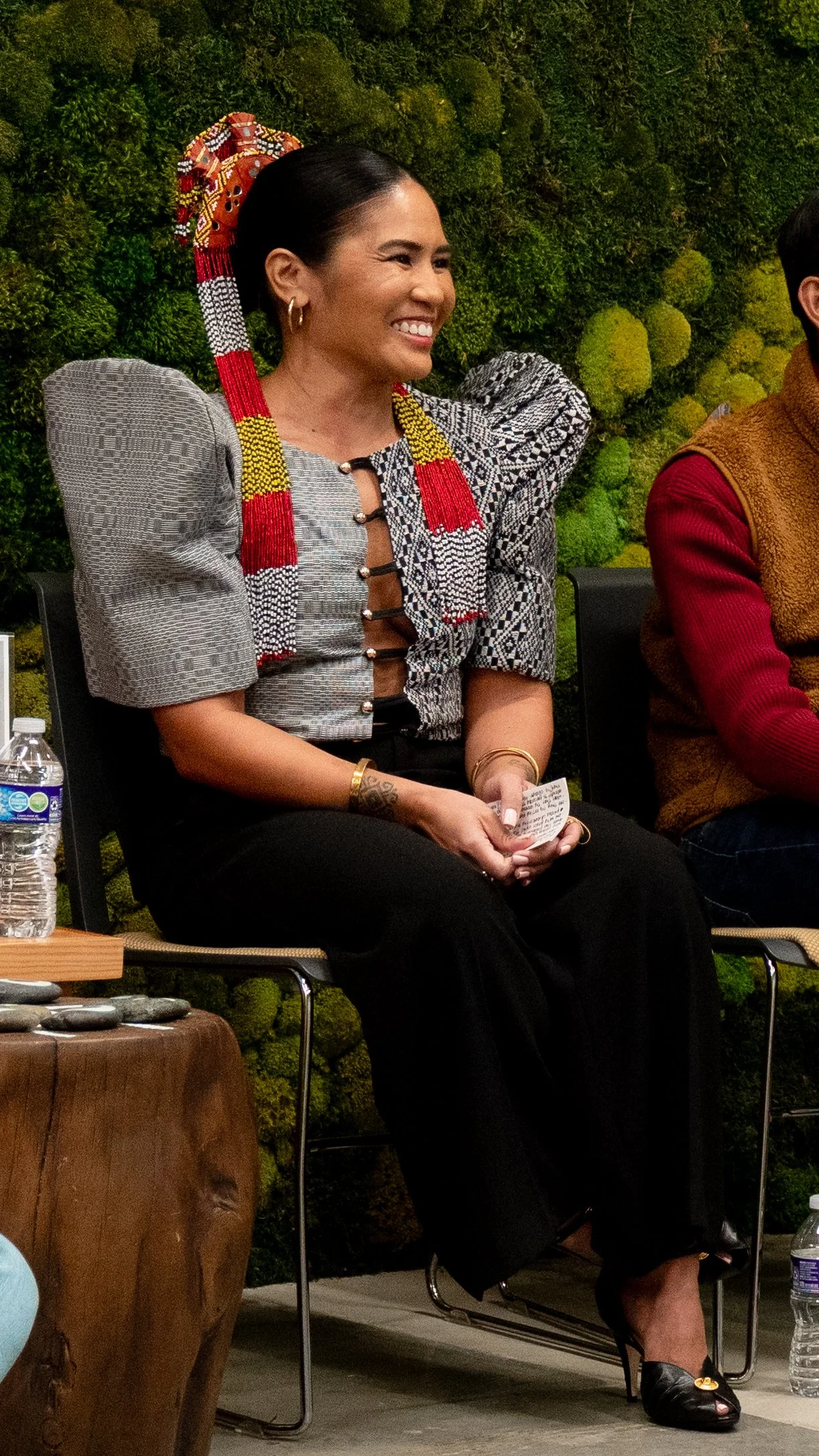 Panelists in conversation at PERMANENCE