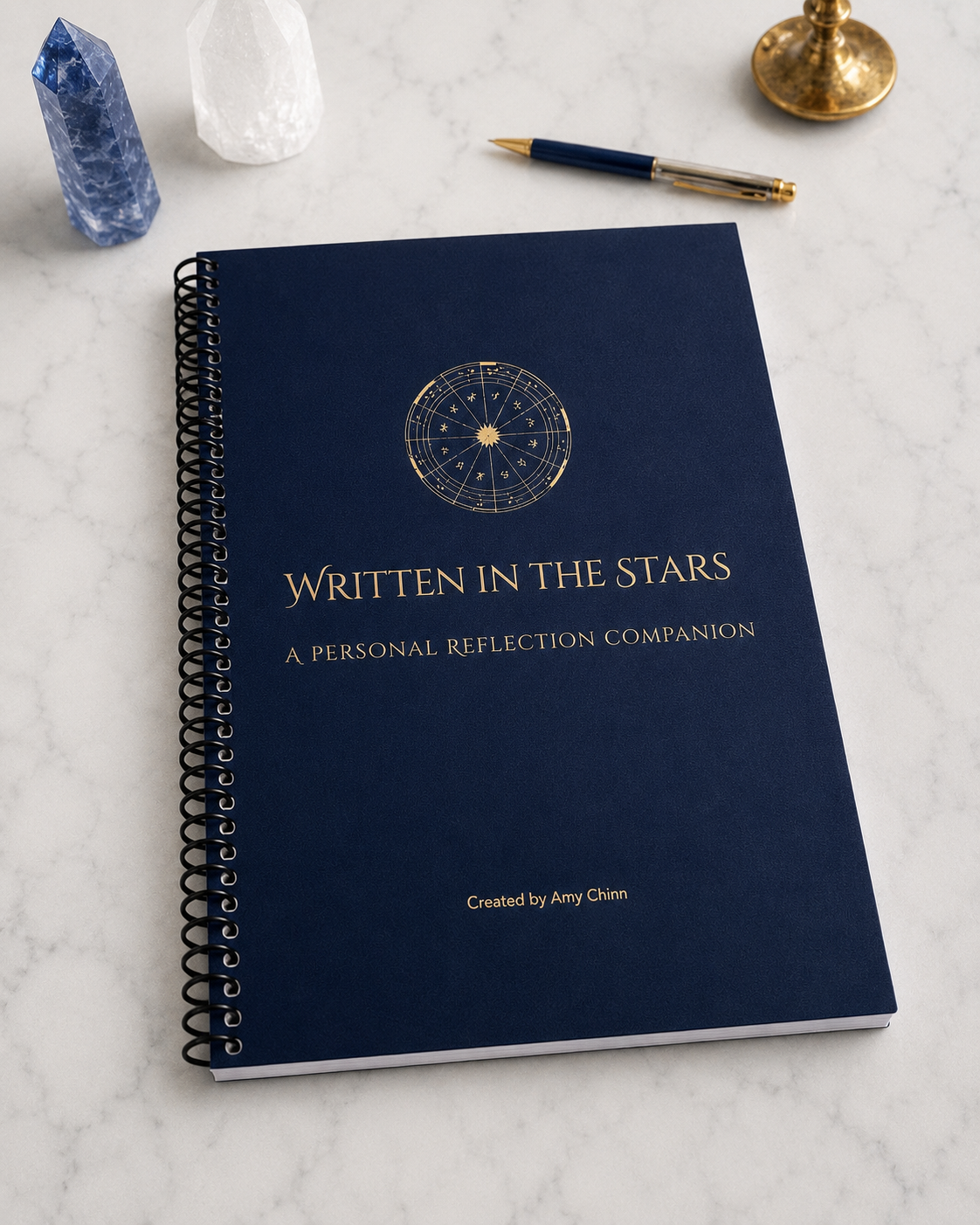 picture of coil bound workbook journal