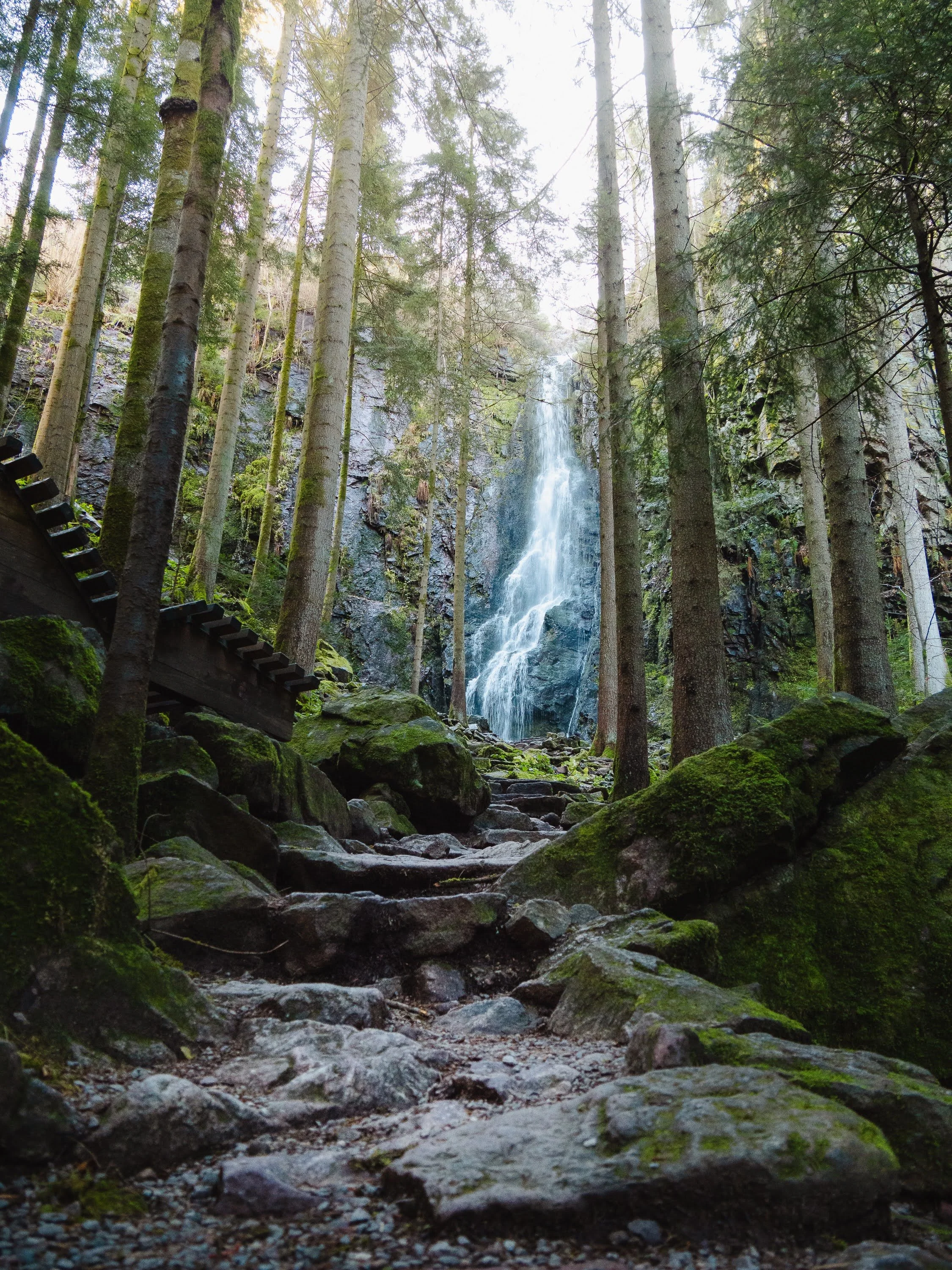 Burgbachwasserfall bei Bad Rippoldsau-Schapbach
