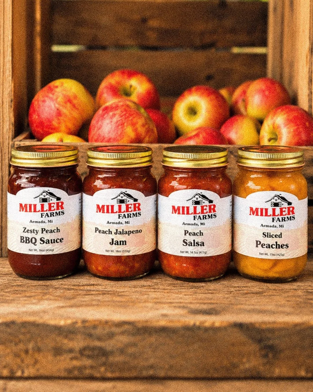 Warning: this post may cause an immediate craving. 🤩🤤🍑

Fresh, homemade, and made to be taken home.
There&rsquo;s something for everyone from fresh baked goods and Miller Farms clothing to fresh produce and so much more!

📍Located at the Romeo Pe
