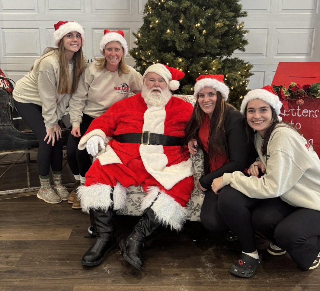Santa breakfast event, Macomb County Michigan