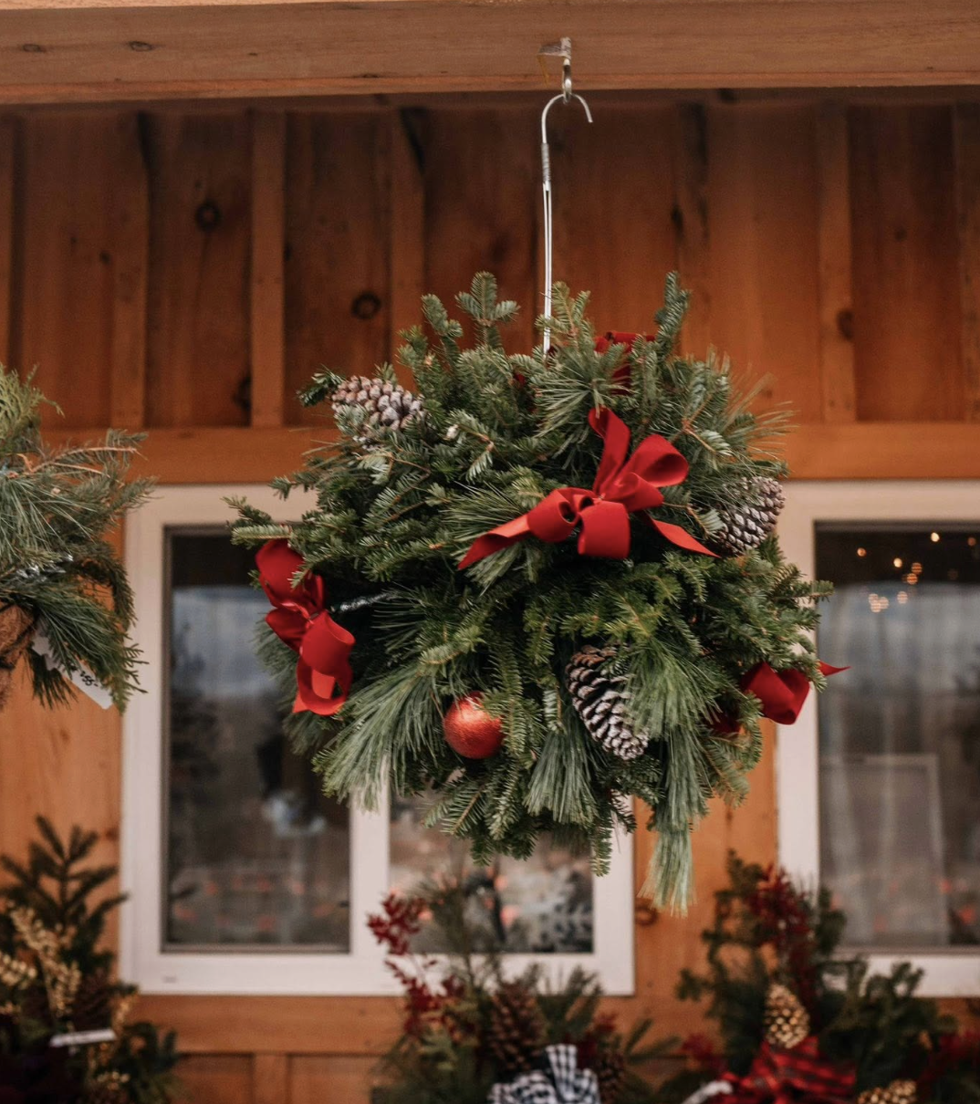 Fresh holiday greenery, Macomb County