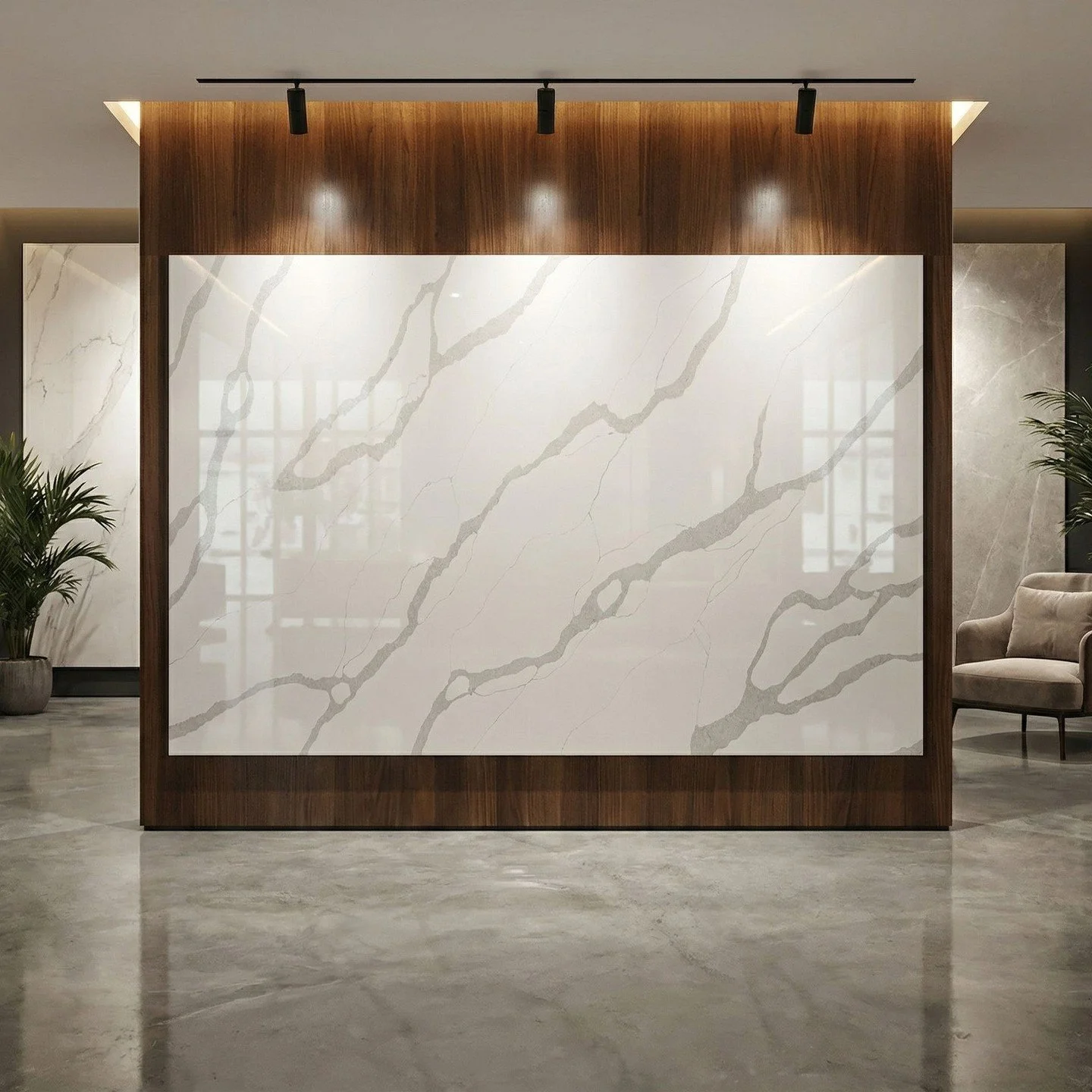 Calacatta Nebbio delivers a soft, clouded white background with elegant grey veining that moves naturally across the slab-- refined, balanced, and easy to sell in today&rsquo;s market.

&bull; 3cm thickness
&bull; Super jumbo slabs: 138" &times;