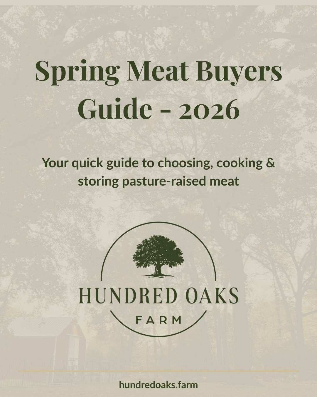 Thinking ahead to spring 🌱

We get a lot of questions about how buying local meat actually works and what goes into our meat boxes. 

We put together a simple Spring Meat Buyer&rsquo;s Guide to walk through buying local, pasture-raised meat, especia