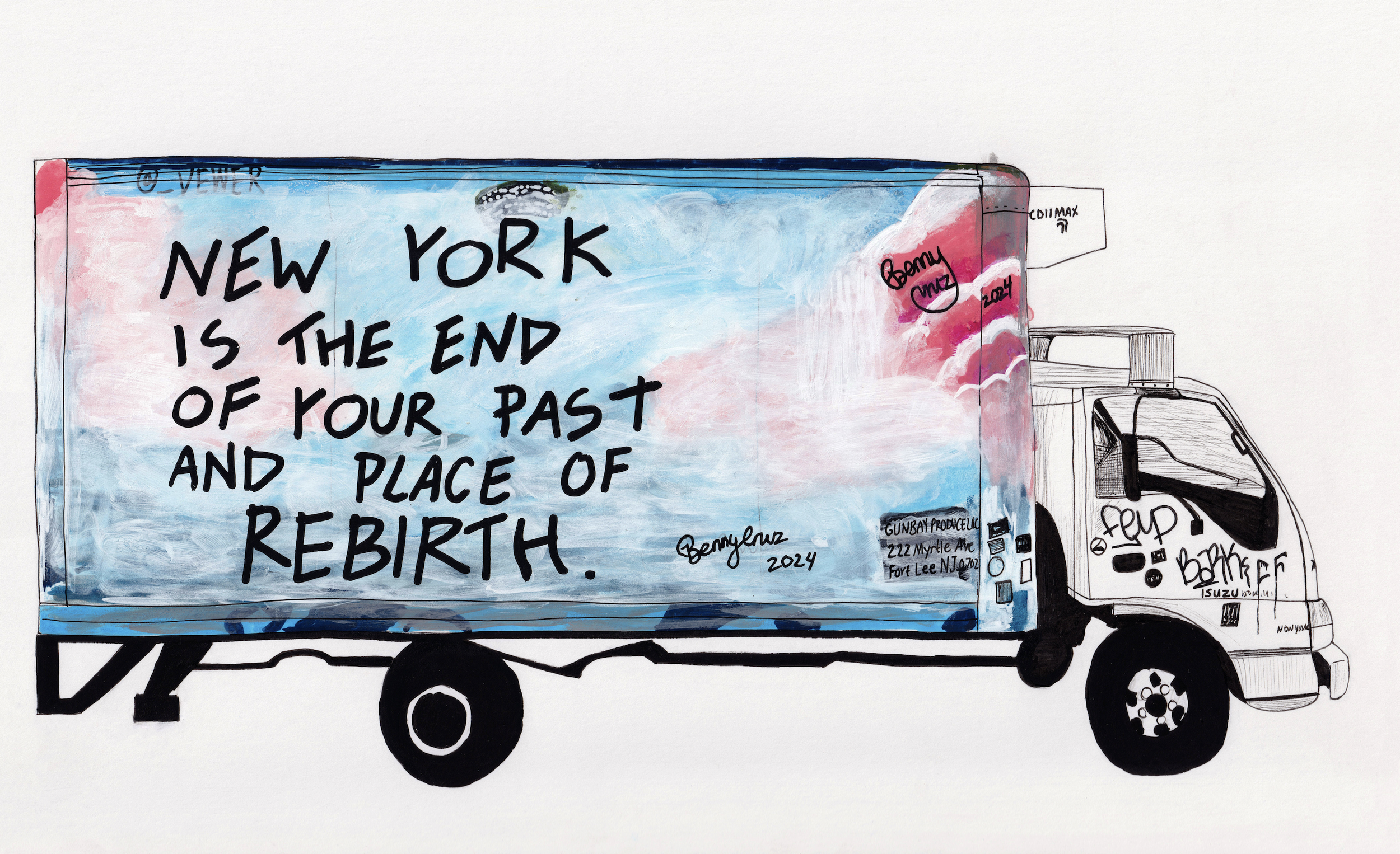 "Rebirth" Truck Print