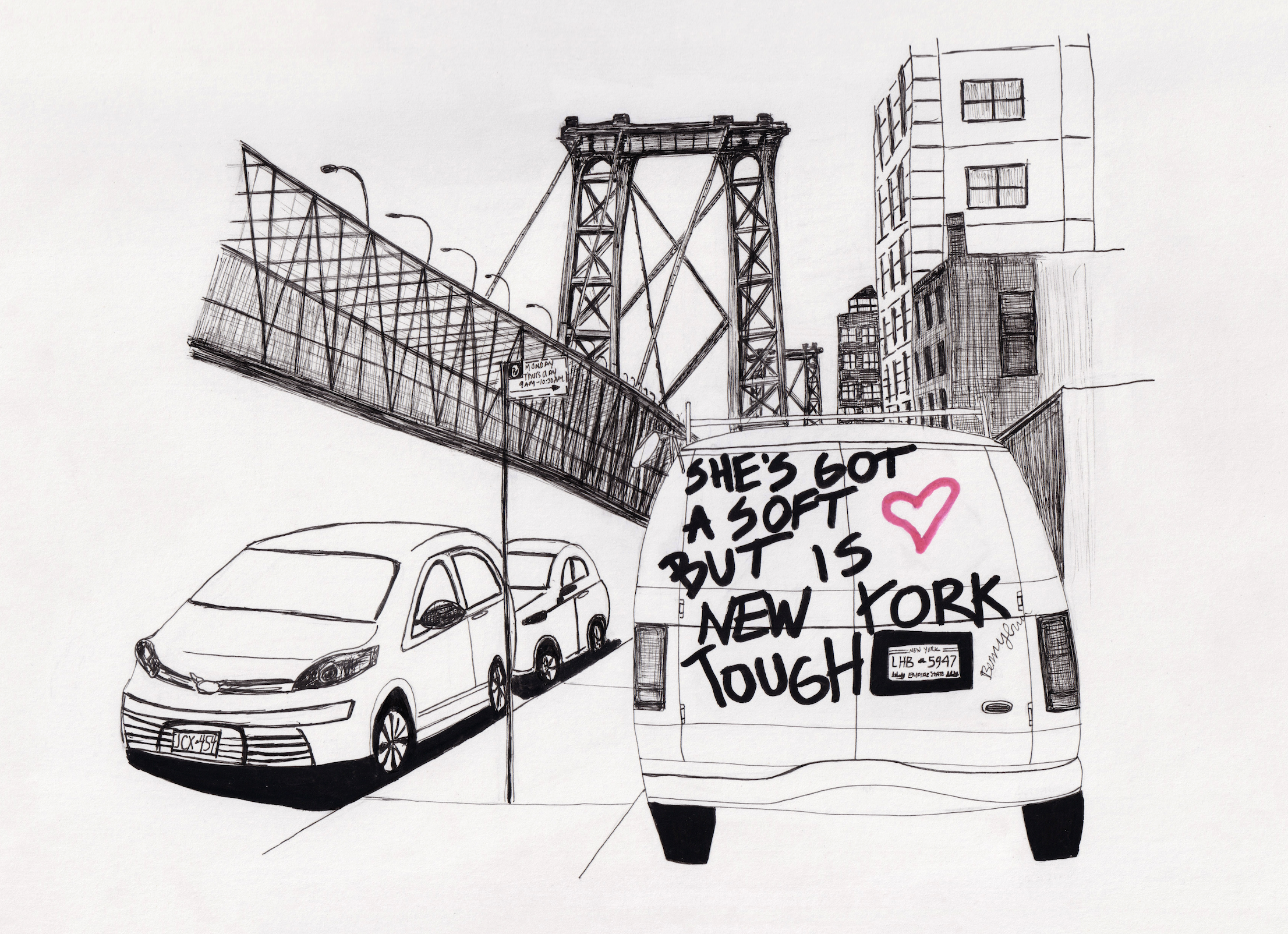 "New York Tough" Print
