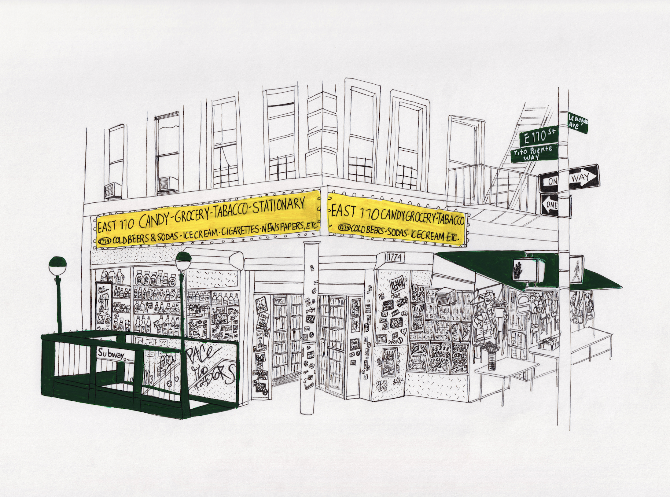 110th Street Print